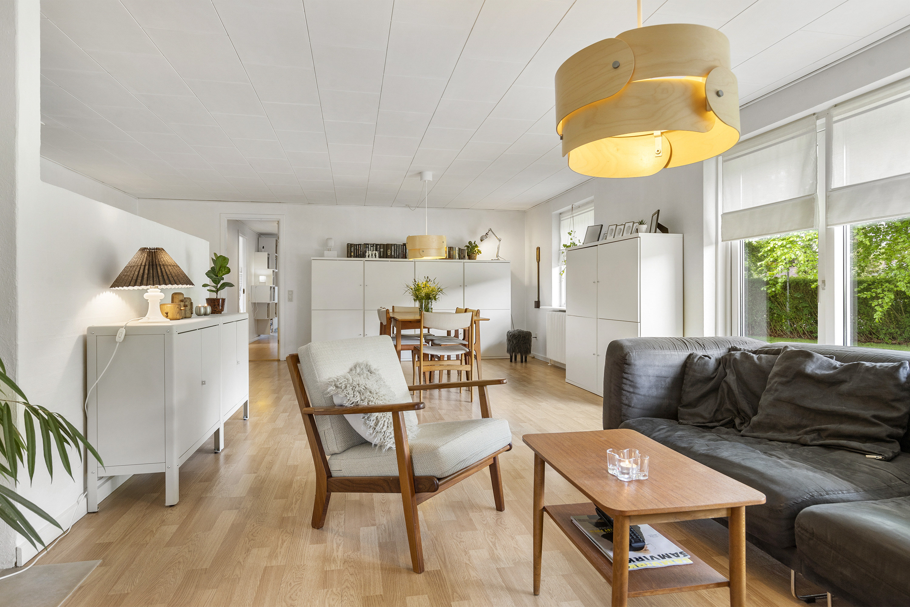 Fremhævet stue billede i fuldskærmstilstand. Billede af Kingosvej 8, 9760 Vrå