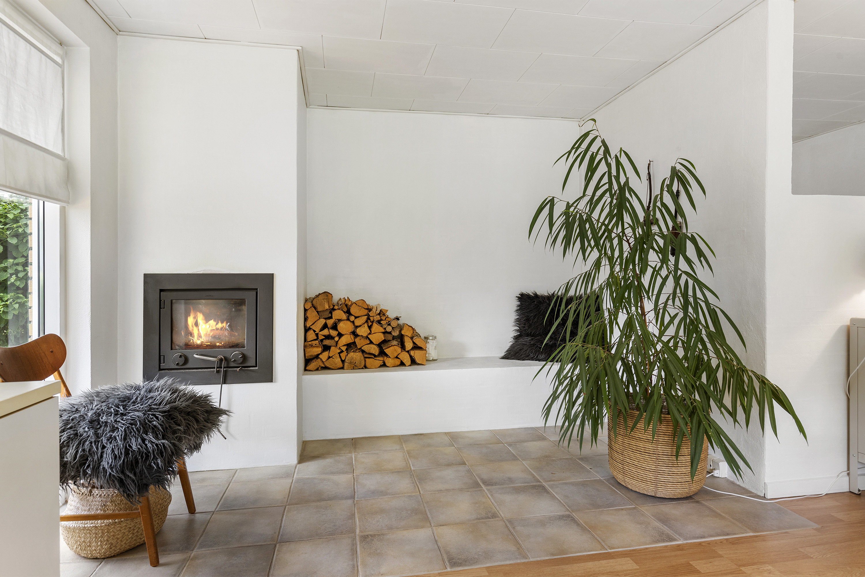 Fremhævet stue billede i fuldskærmstilstand. Billede af Kingosvej 8, 9760 Vrå