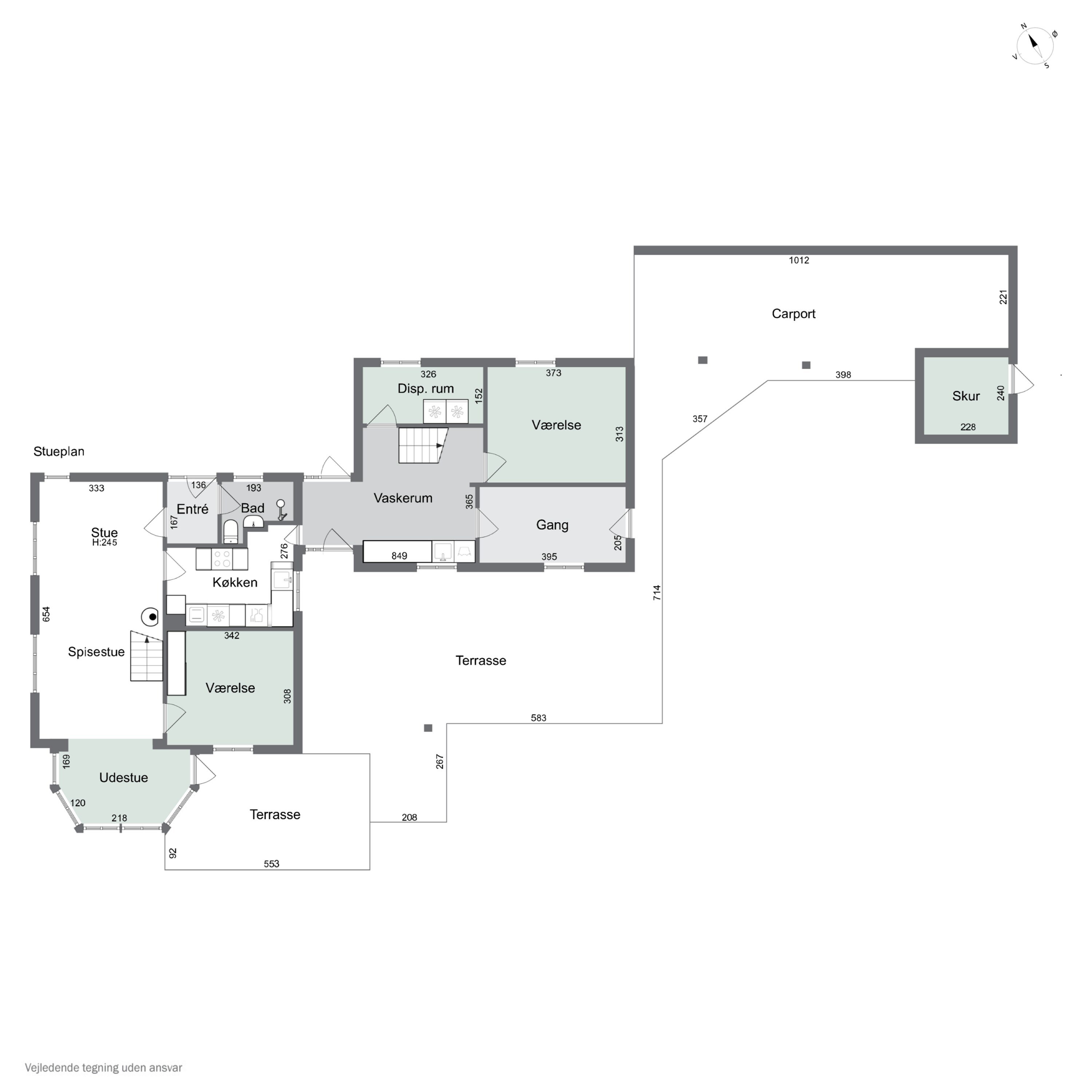 Plantegninger billede af Bogøvej 67, 5450 Otterup