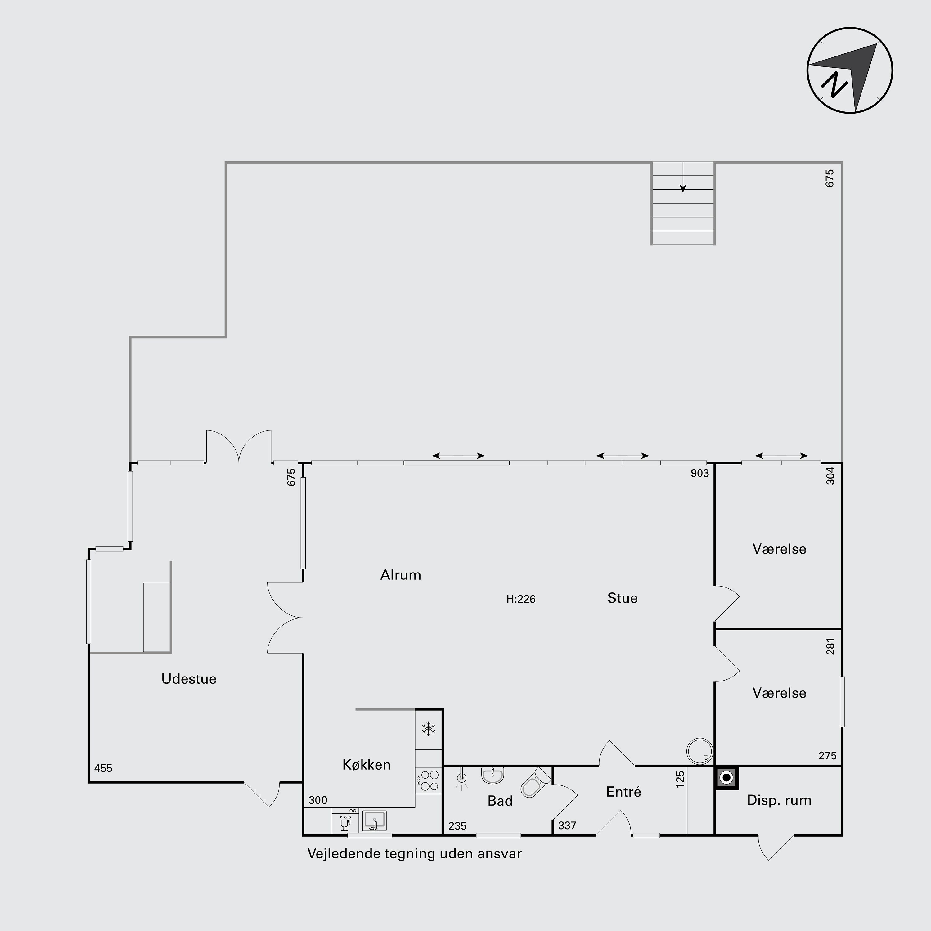 Plantegninger billede af Strandvang 35, Lindenborg, 4000 Roskilde