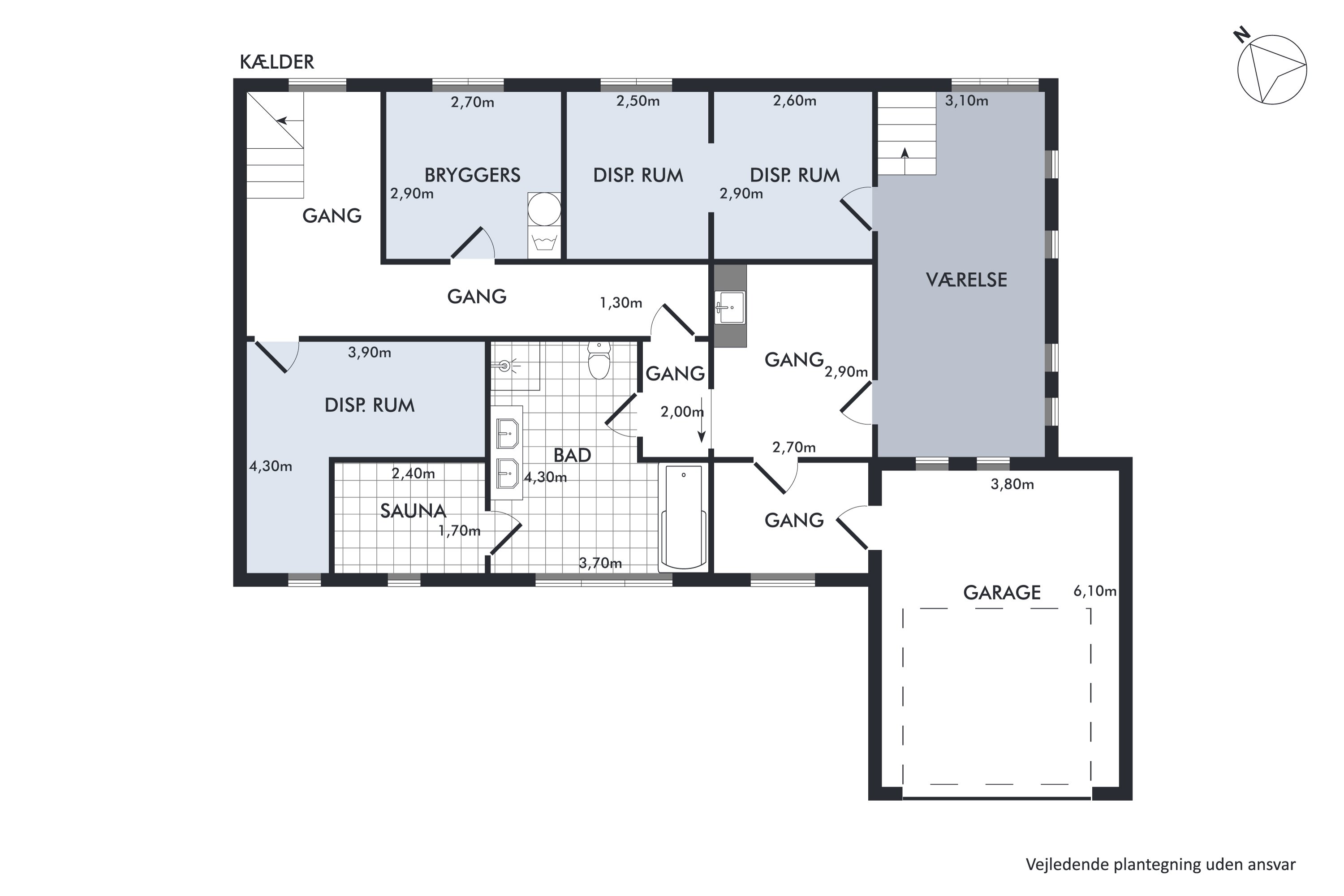 Plantegninger billede af Tordenskjoldsvej 39, 3000 Helsingør