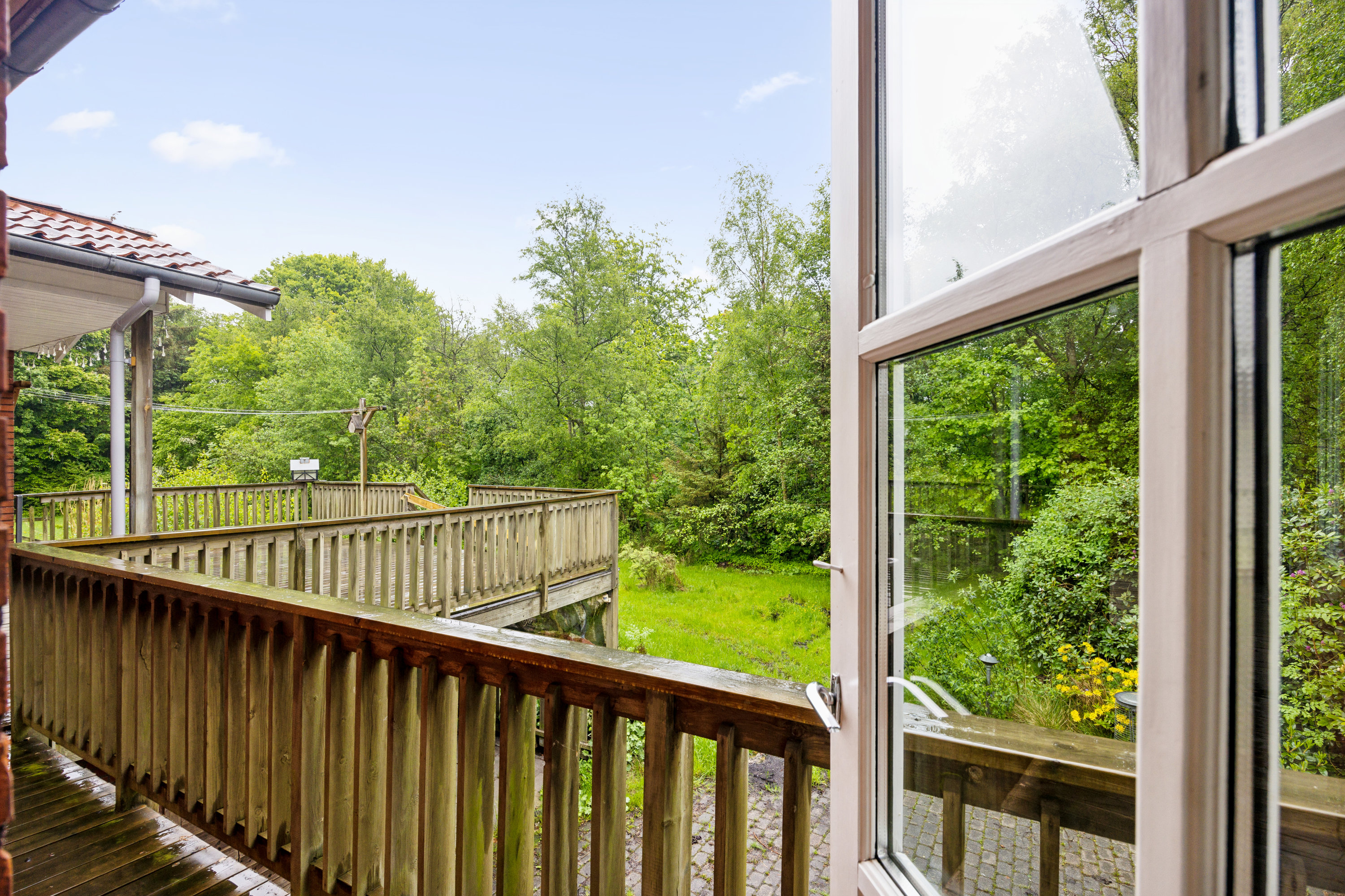 Fremhævet altan billede i fuldskærmstilstand. Billede af Nørre Alle 12, 9320 Hjallerup