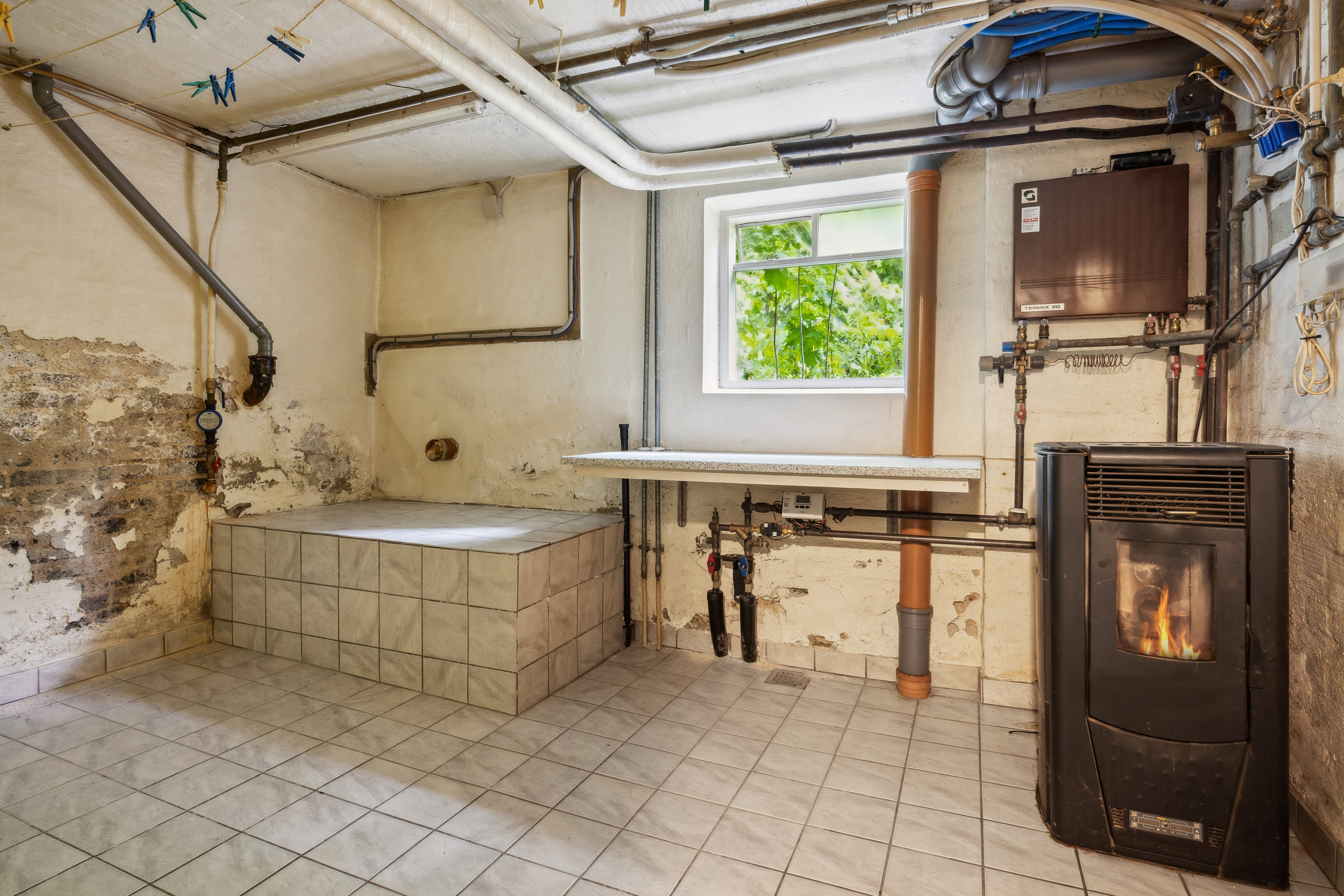 Fremhævet badeværelse billede i fuldskærmstilstand. Billede af Nørre Alle 12, 9320 Hjallerup