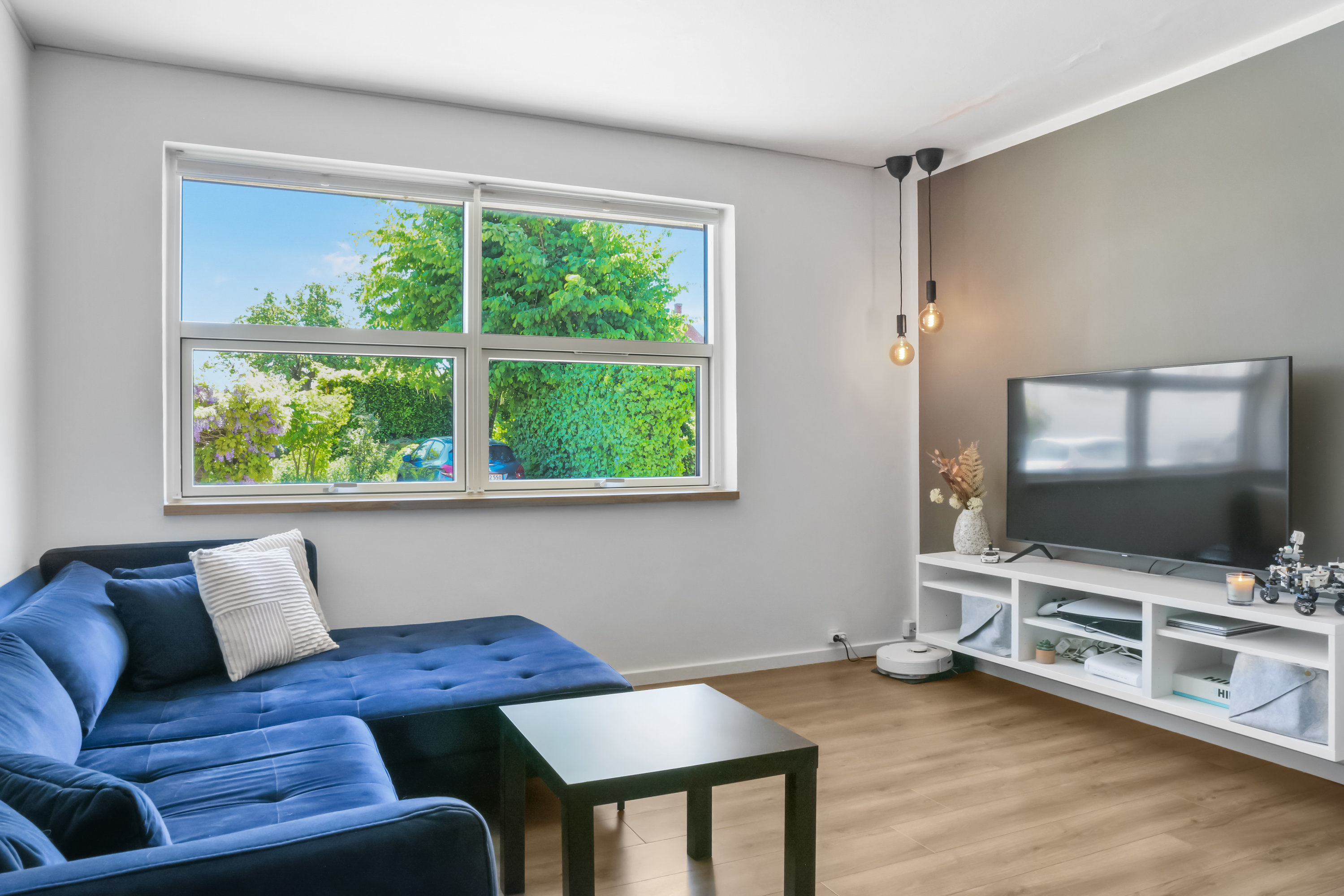 Fremhævet stue billede i fuldskærmstilstand. Billede af Østergade 1, st.. 8., 8660 Skanderborg