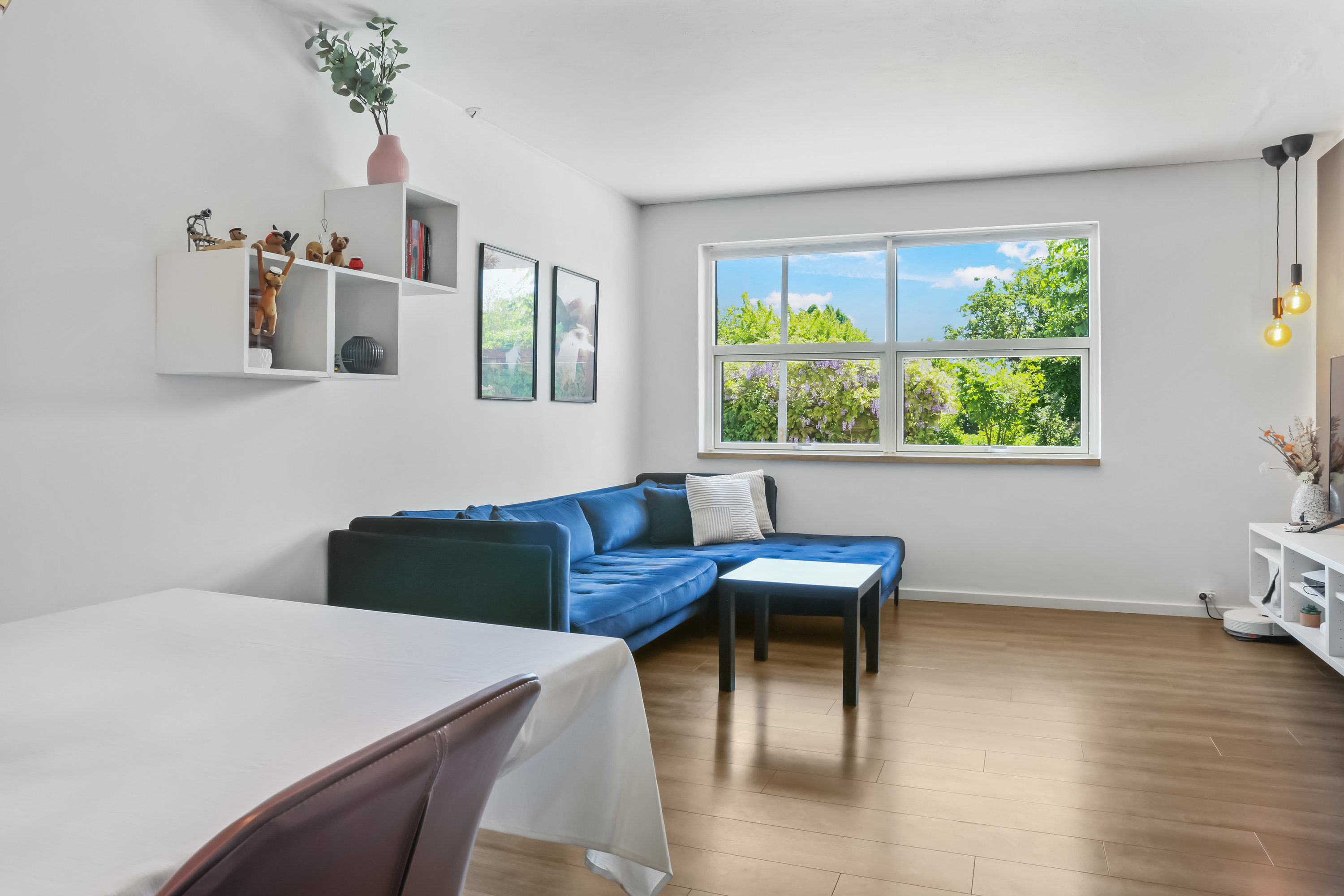 Fremhævet stue billede i fuldskærmstilstand. Billede af Østergade 1, st.. 8., 8660 Skanderborg