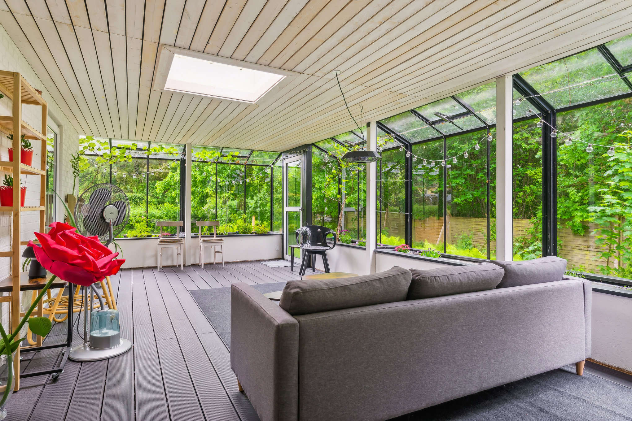 Fremhævet udestue billede i fuldskærmstilstand. Billede af Vesterlandsvej 13, Handest, 8990 Fårup