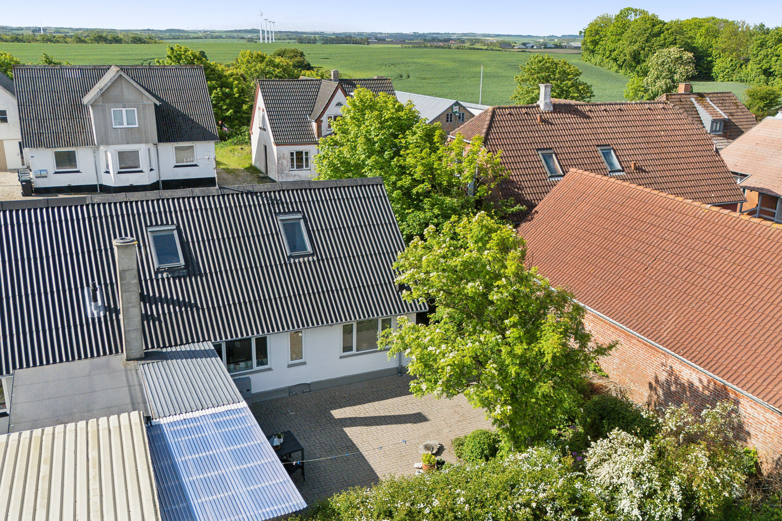 Fremhævet luftfoto billede i fuldskærmstilstand. Billede af Vorupørvej 202, Hundborg, 7700 Thisted