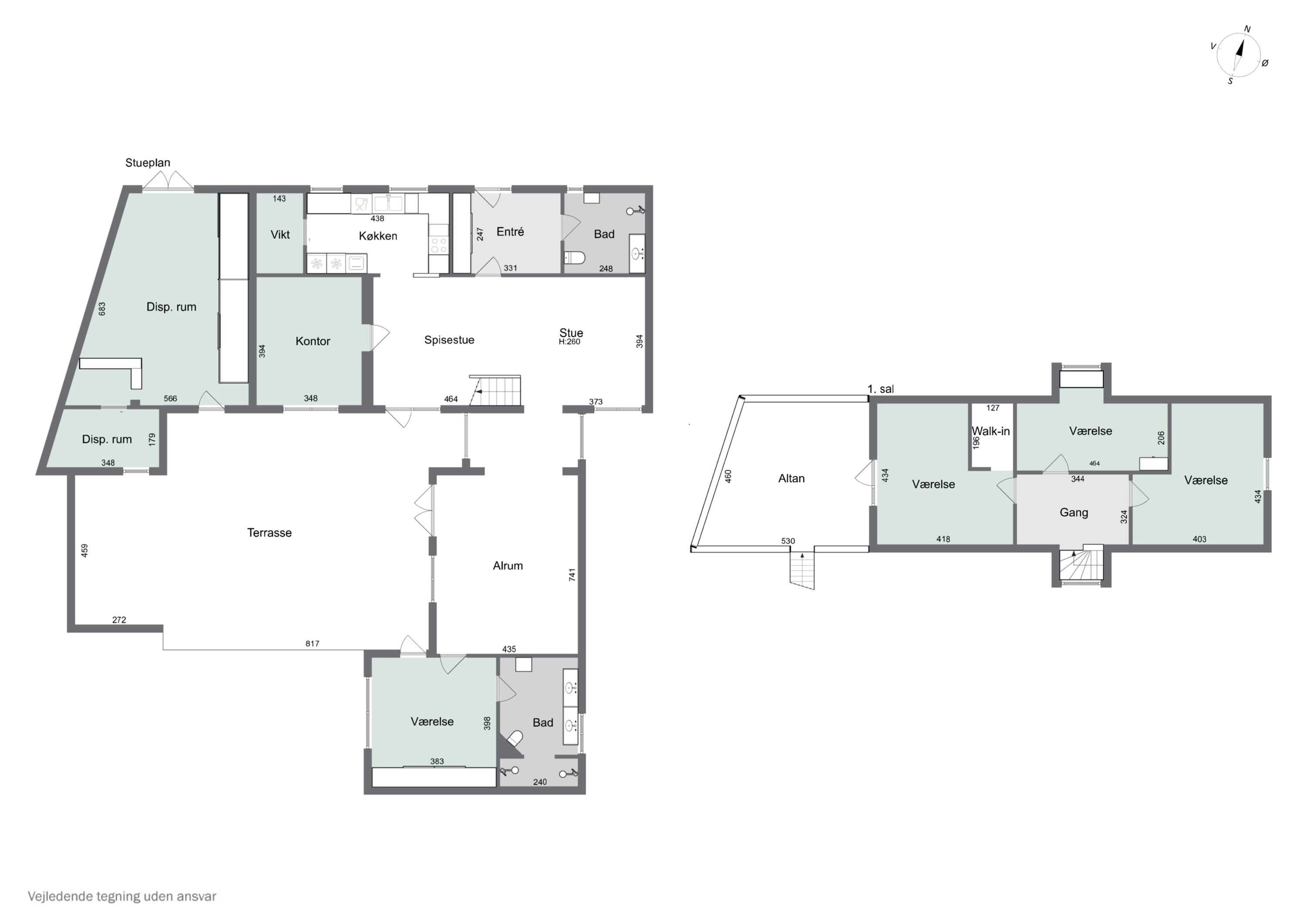 Plantegninger billede af Skjoldborgsvej 4, 9800 Hjørring