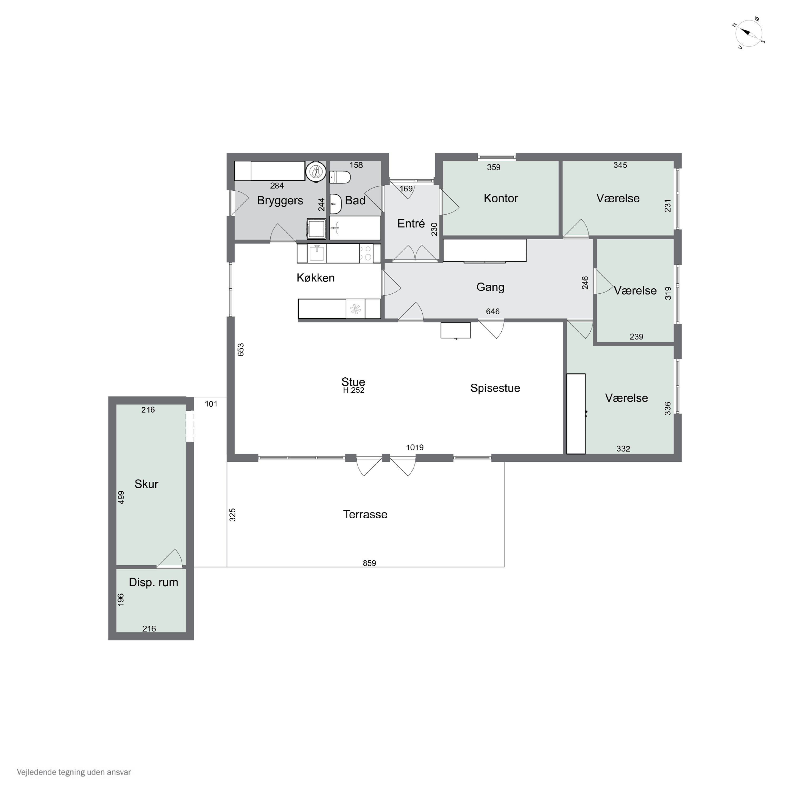 Plantegninger billede af Bøgevej 4, 4760 Vordingborg