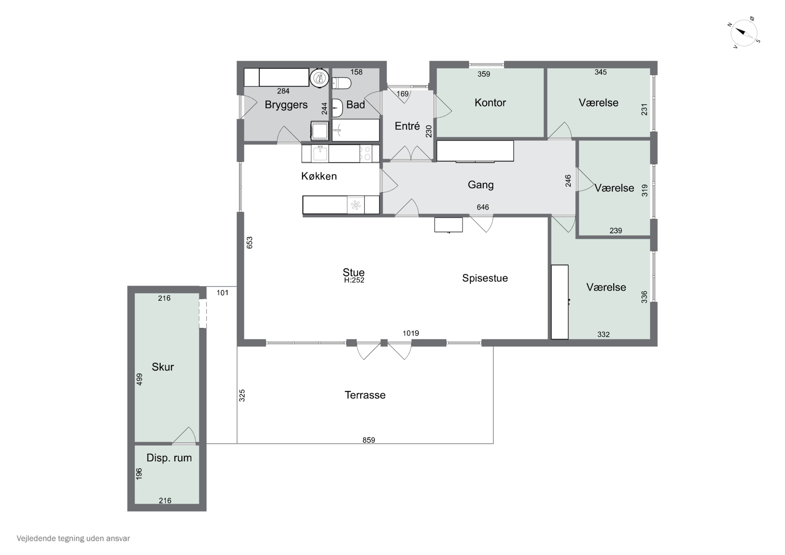 Plantegninger billede af Bøgevej 4, 4760 Vordingborg