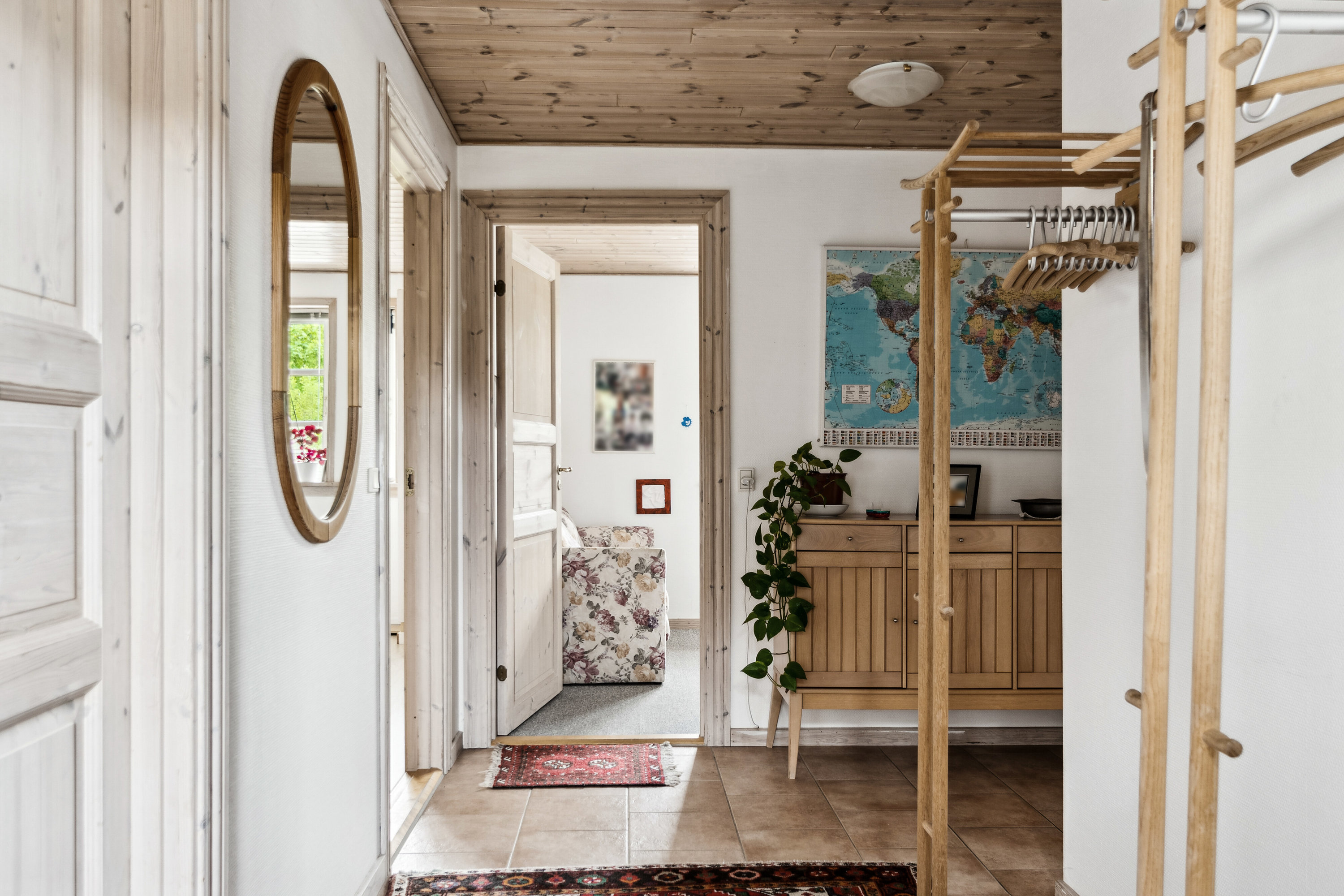 Fremhævet gang billede i fuldskærmstilstand. Billede af Møllebakken 23, 4581 Rørvig