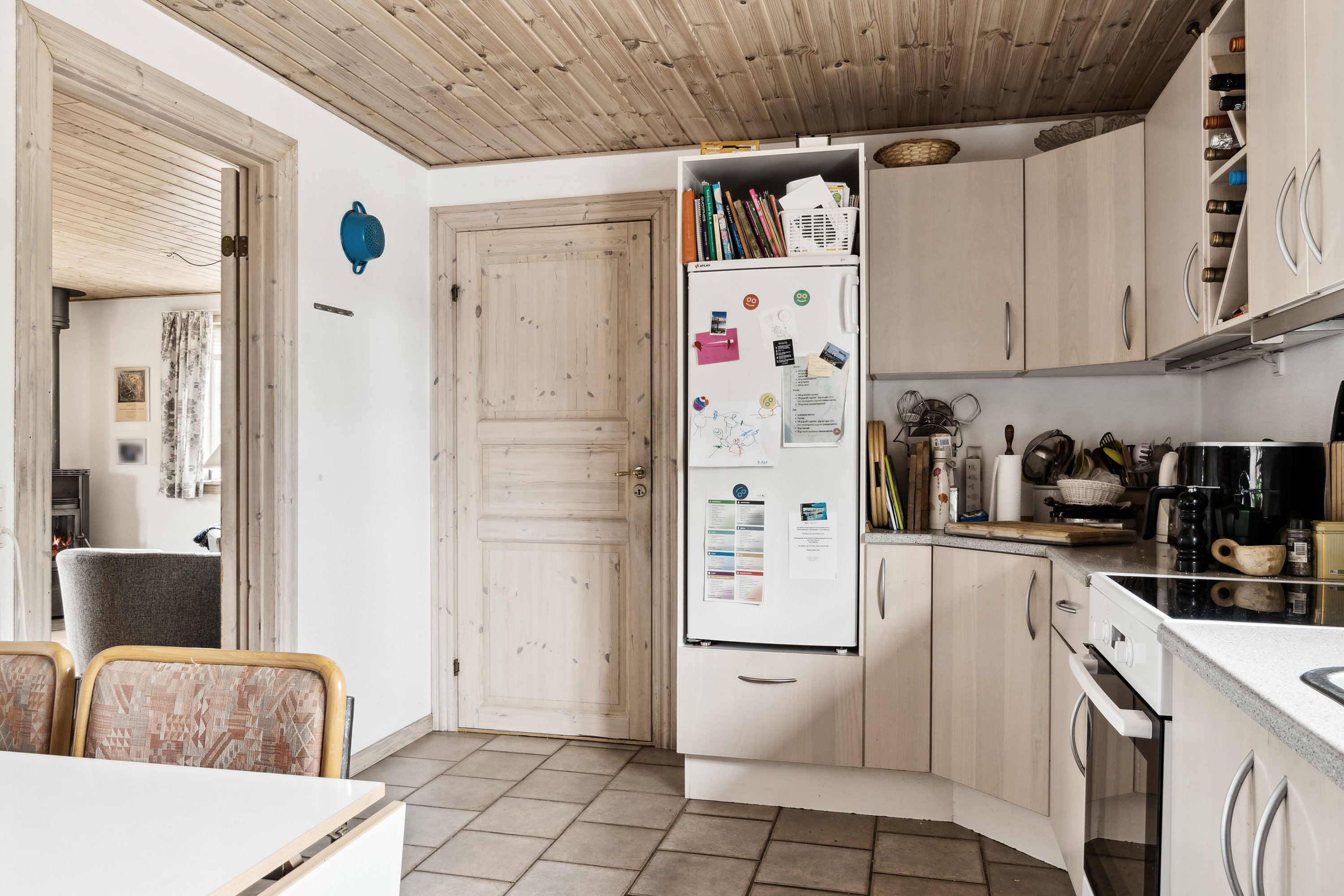 Fremhævet køkken billede i fuldskærmstilstand. Billede af Møllebakken 23, 4581 Rørvig