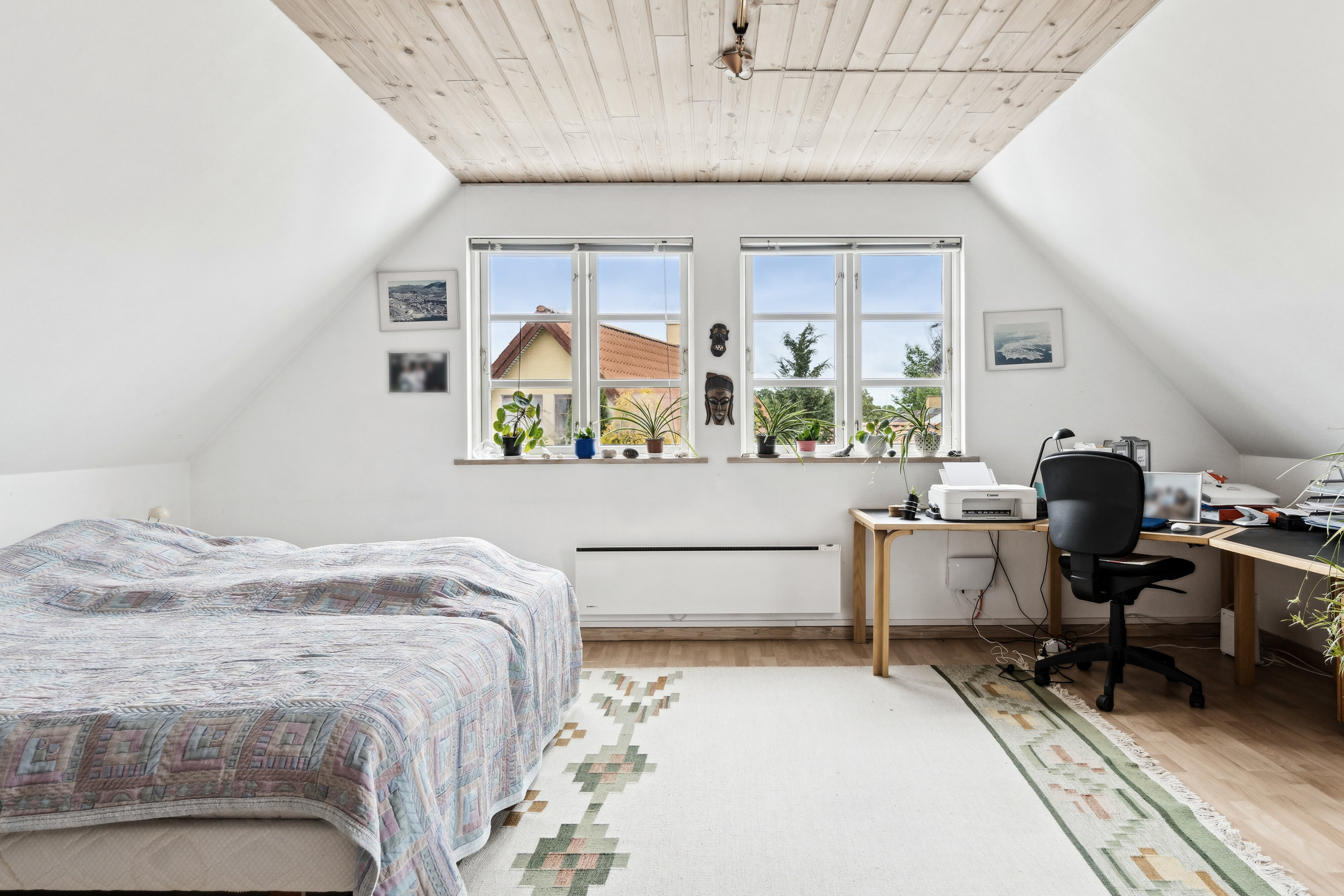 Fremhævet soveværelse billede i fuldskærmstilstand. Billede af Møllebakken 23, 4581 Rørvig