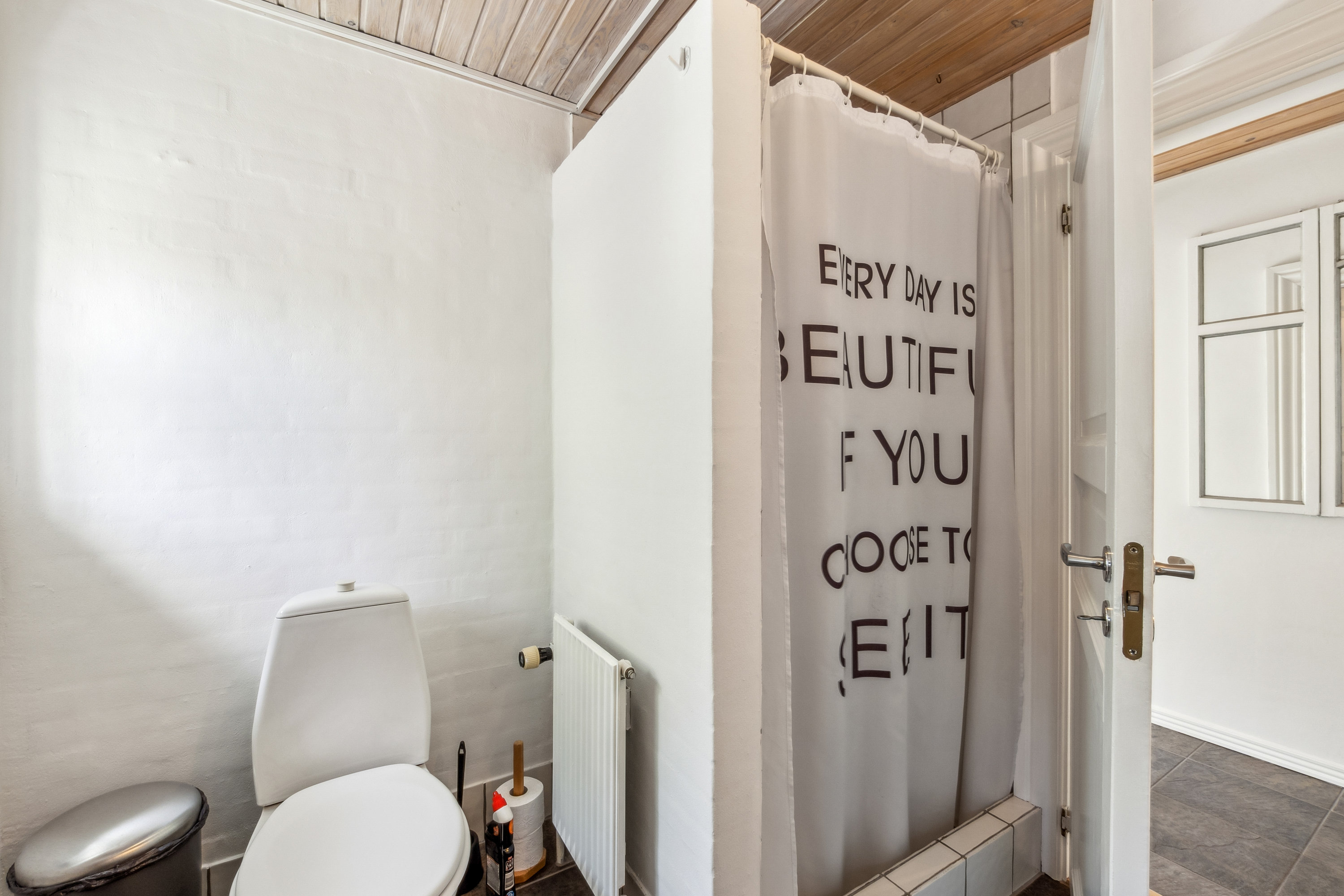 Fremhævet badeværelse billede i fuldskærmstilstand. Billede af Langtoften 16, Solbjerg, 7950 Erslev