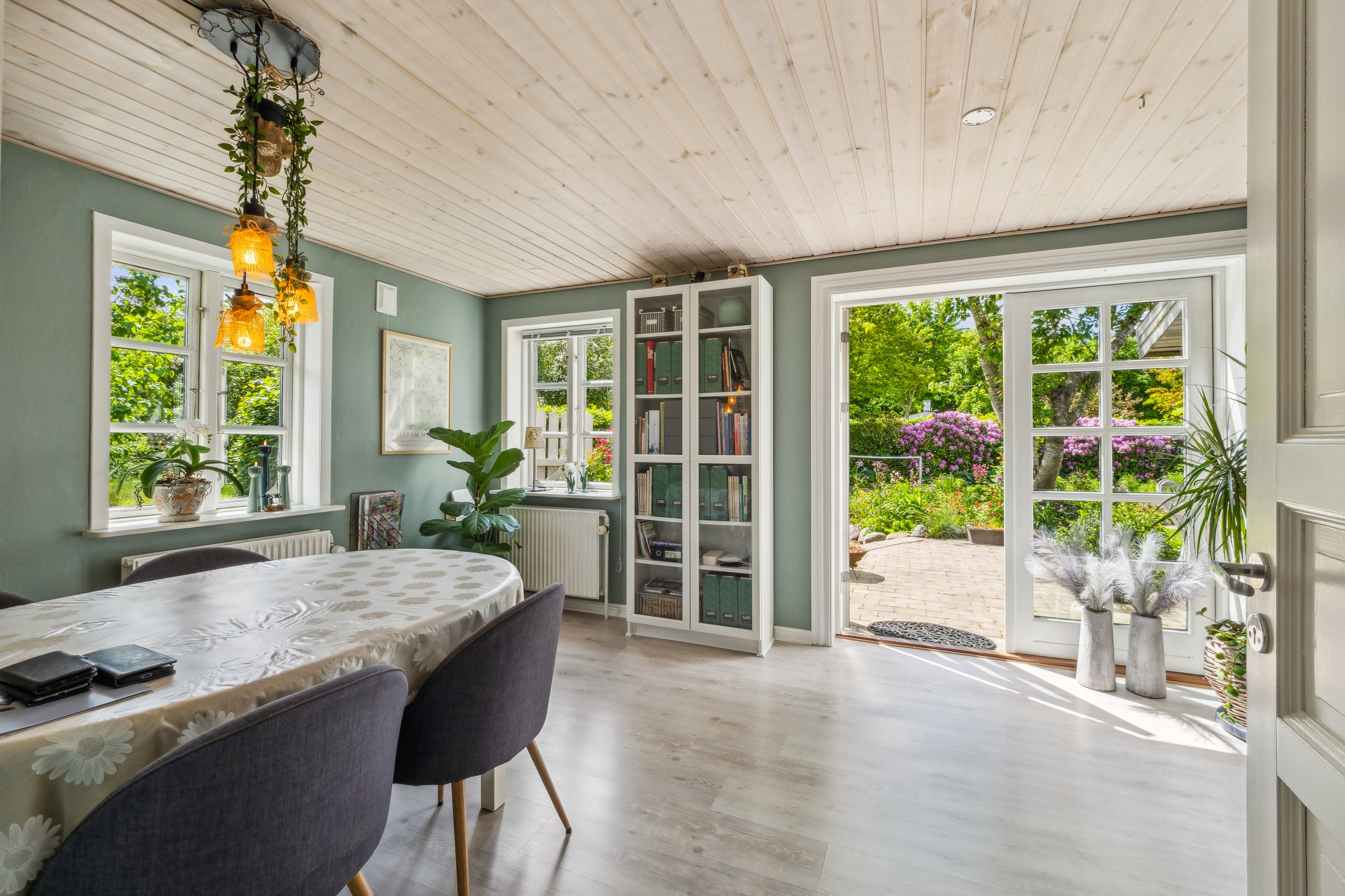 Fremhævet udestue billede i fuldskærmstilstand. Billede af Langtoften 16, Solbjerg, 7950 Erslev