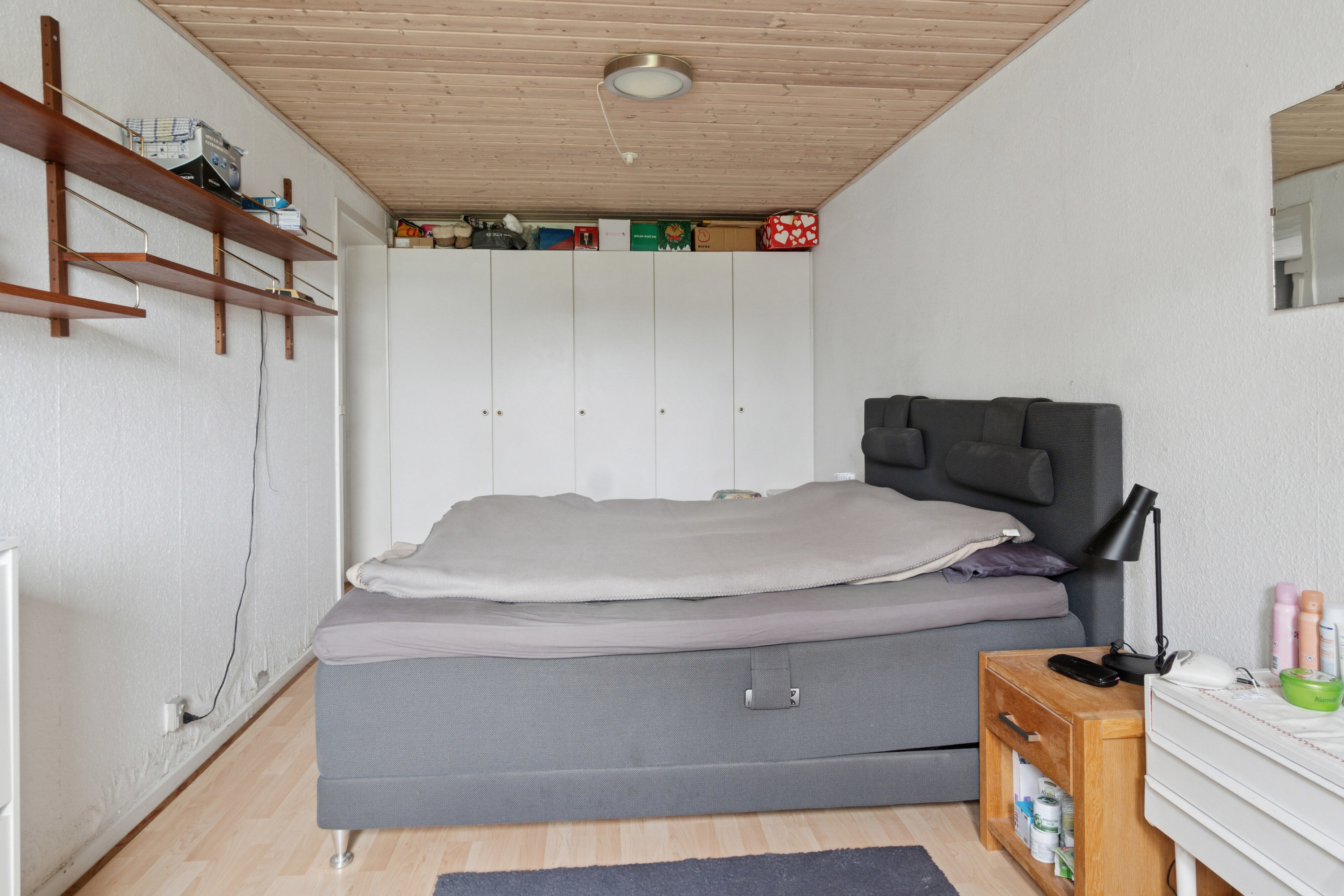 Fremhævet soveværelse billede i fuldskærmstilstand. Billede af Hemmeshøjvej 17, 4241 Vemmelev