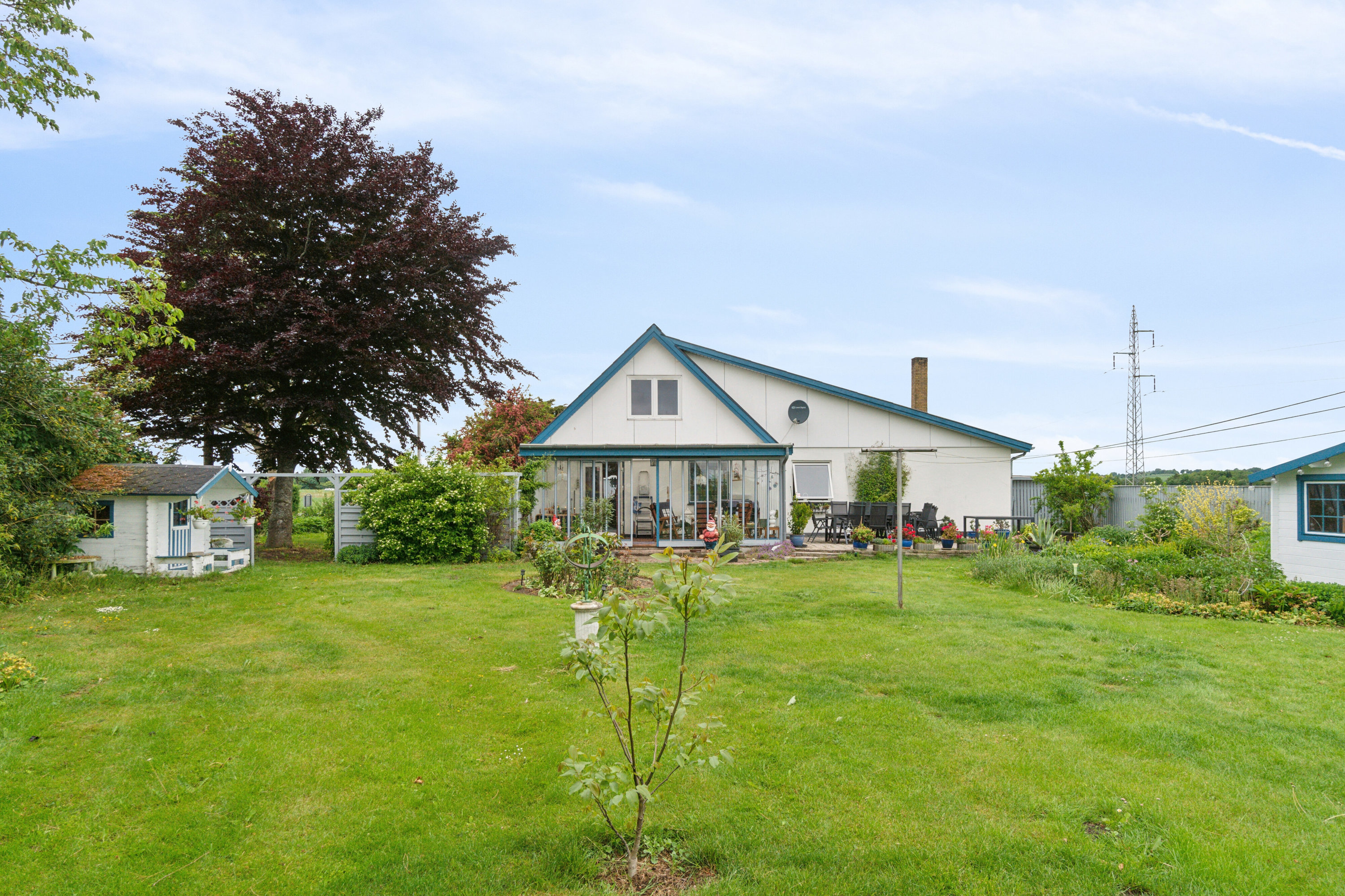 Fremhævet udendørs billede i fuldskærmstilstand. Billede af Hemmeshøjvej 17, 4241 Vemmelev