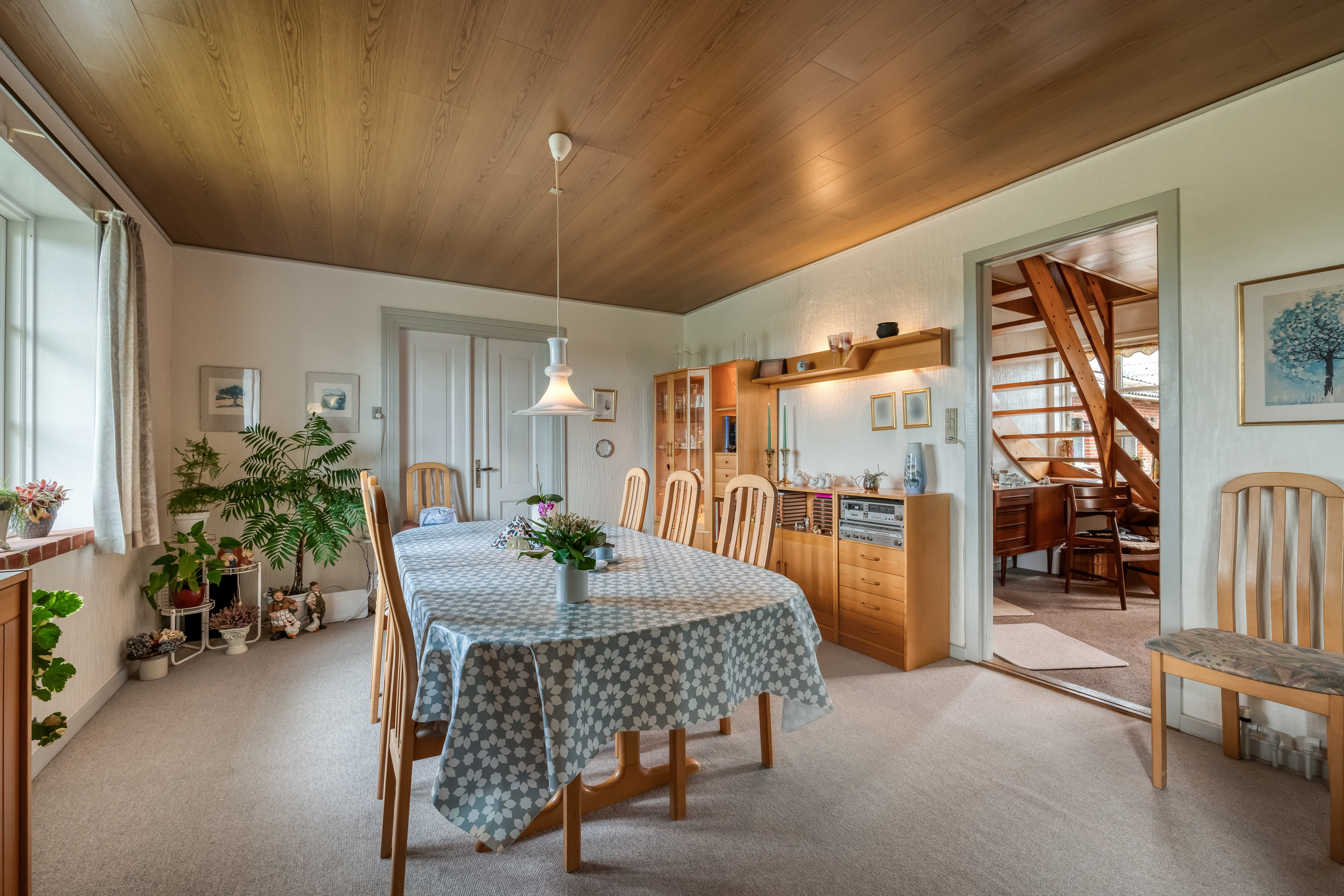 Fremhævet stue billede i fuldskærmstilstand. Billede af Strellevvej 9, Lyne, 6880 Tarm