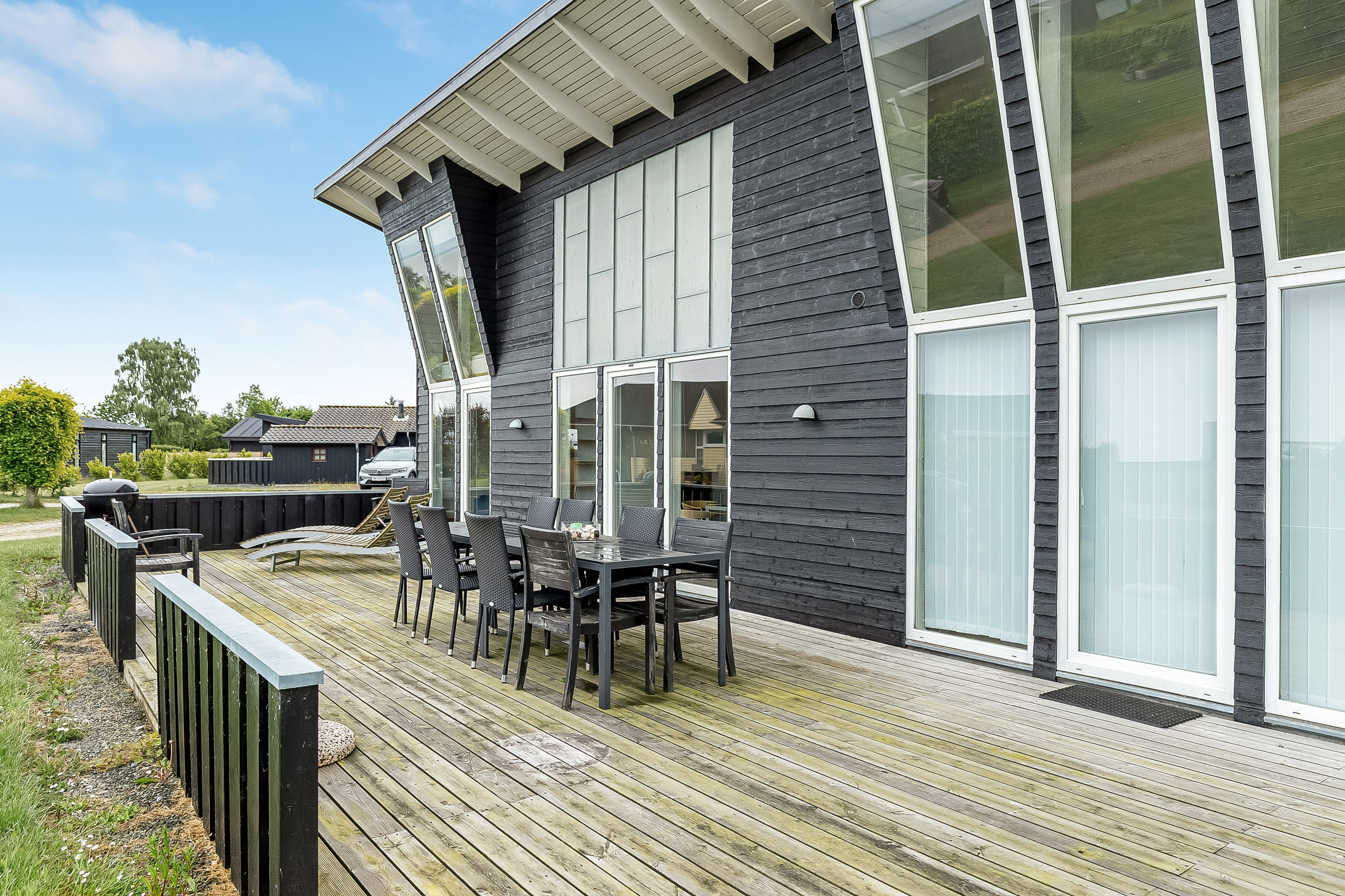 Fremhævet terrasse billede i fuldskærmstilstand. Billede af Rugmarken 30, Grønninghoved, 6093 Sjølund