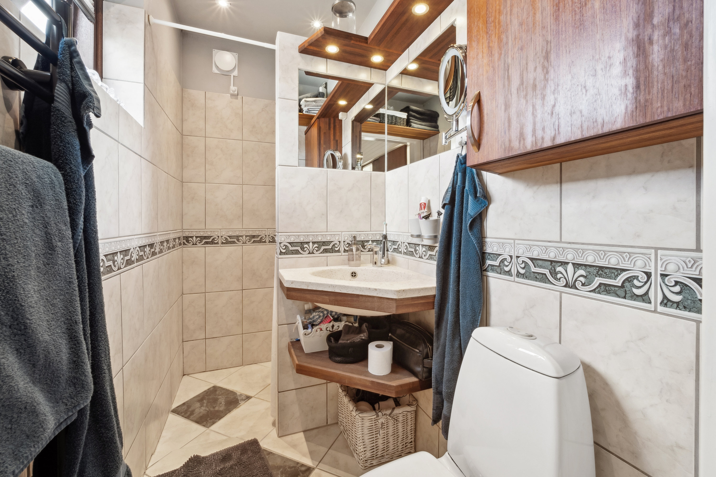 Fremhævet badeværelse billede i fuldskærmstilstand. Billede af Fasanvej 14, 7900 Nykøbing M