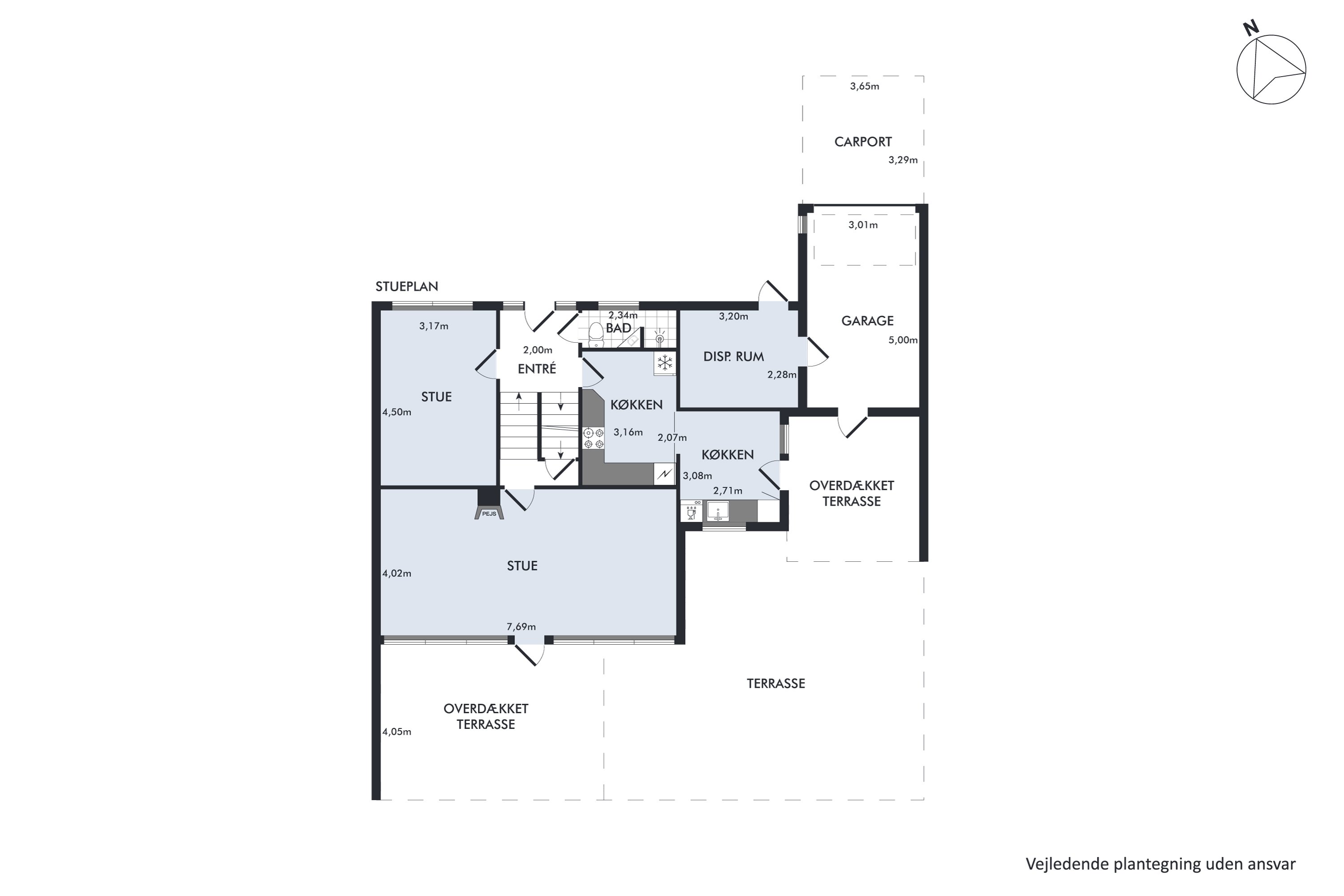 Plantegninger billede af Fasanvej 14, 7900 Nykøbing M
