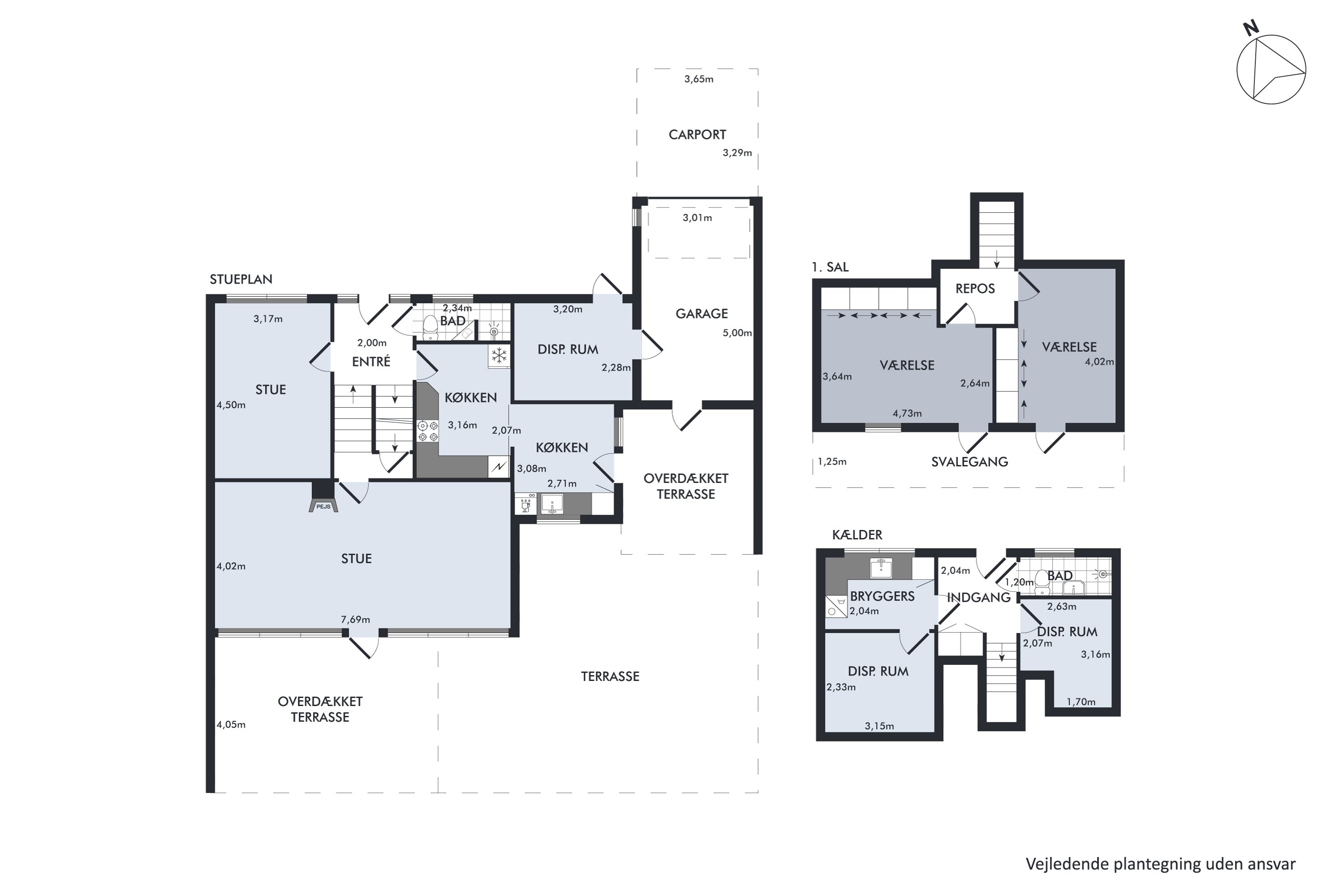 Plantegninger billede af Fasanvej 14, 7900 Nykøbing M