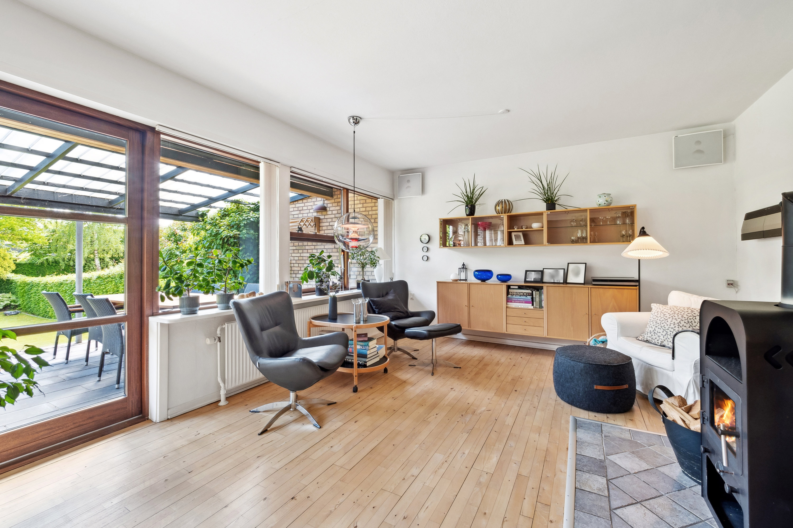 Fremhævet stue billede i fuldskærmstilstand. Billede af Fasanvej 14, 7900 Nykøbing M