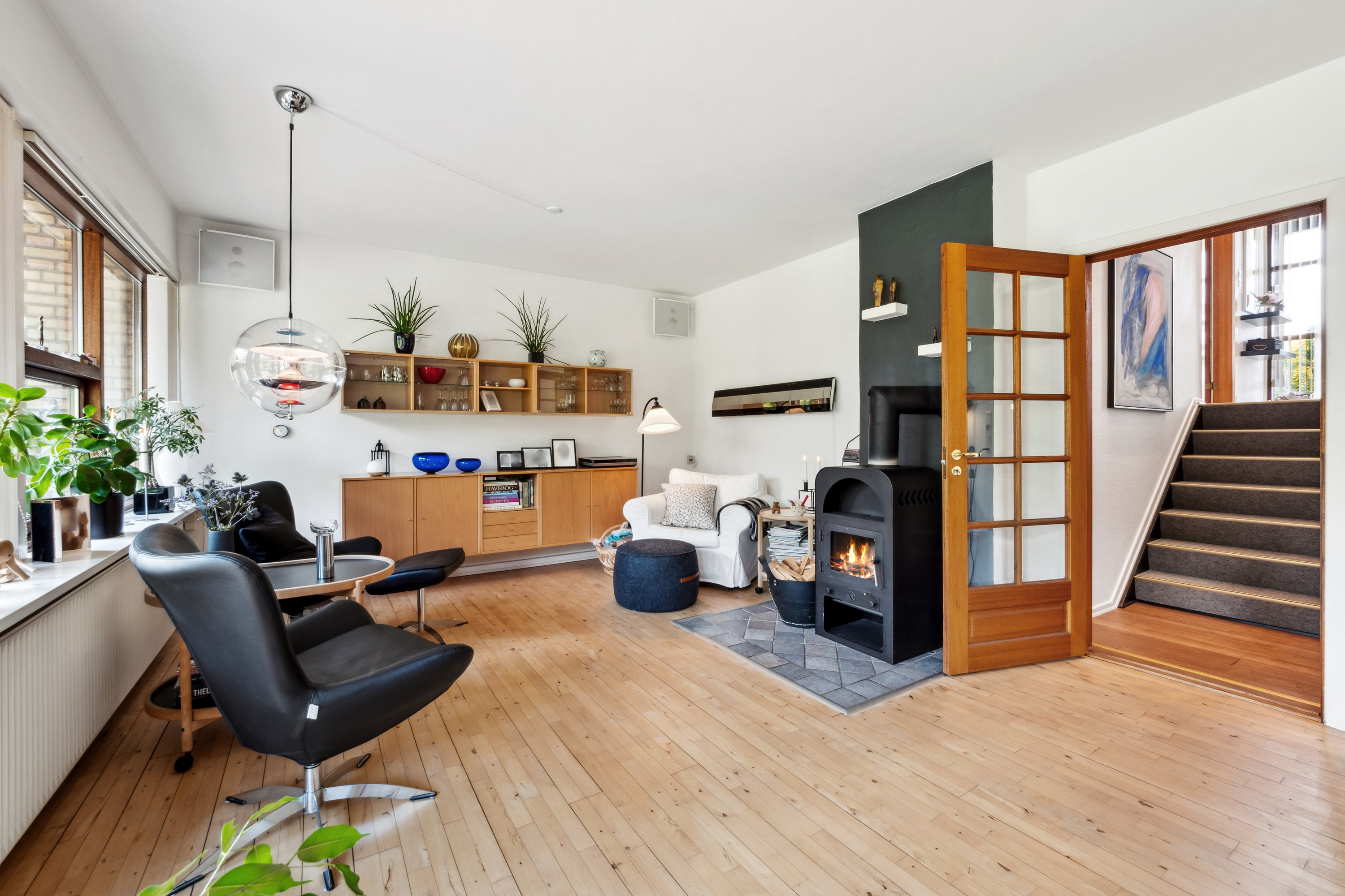 Fremhævet stue billede i fuldskærmstilstand. Billede af Fasanvej 14, 7900 Nykøbing M