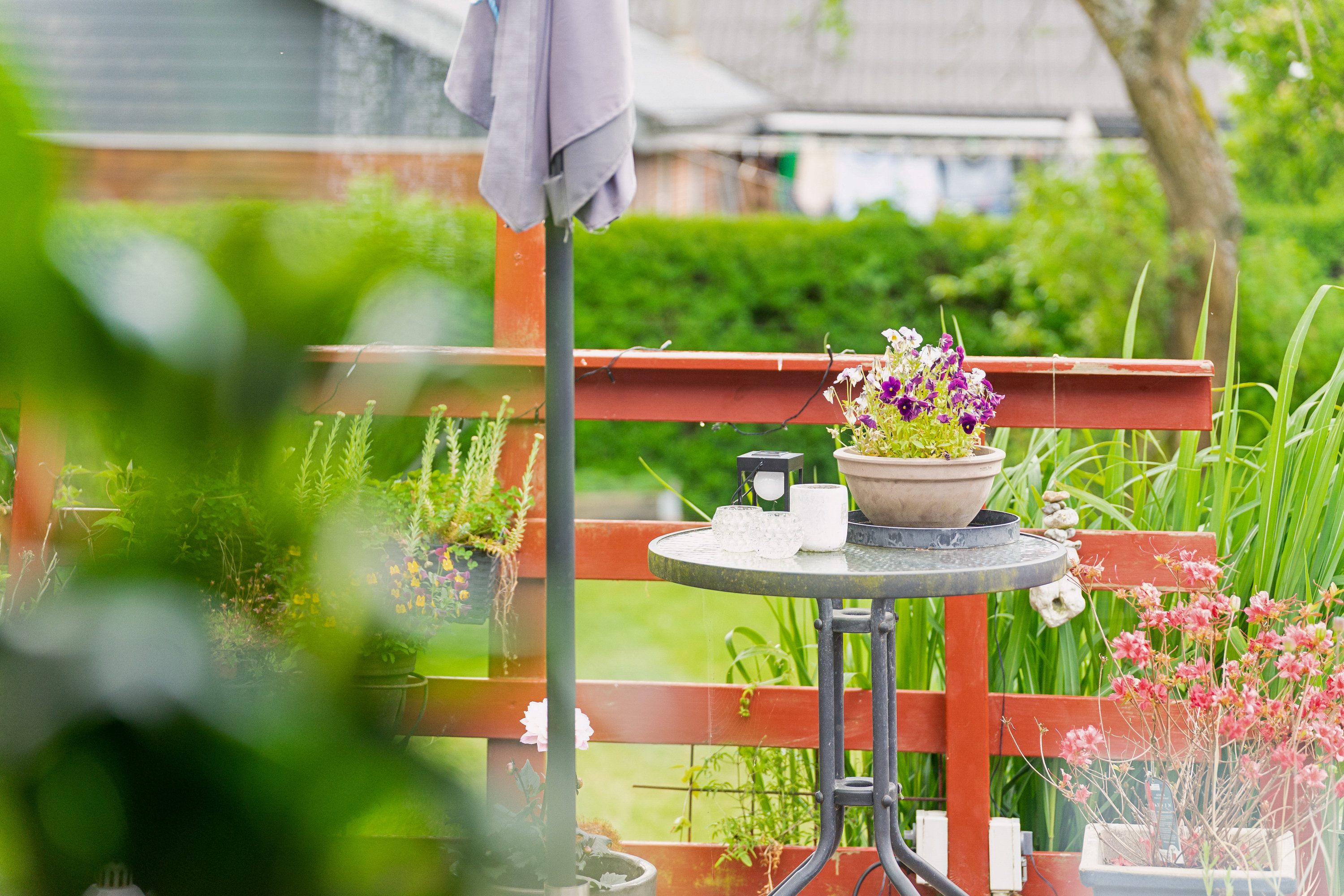 Fremhævet terrasse billede i fuldskærmstilstand. Billede af Dalsvinget 13, Ø Tørslev, 8983 Gjerlev J