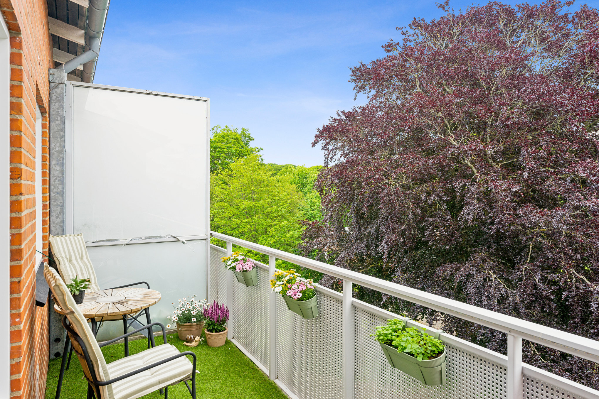 Fremhævet altan billede i fuldskærmstilstand. Billede af Gl. Hadsundvej 12B, 3. 2., 8900 Randers C