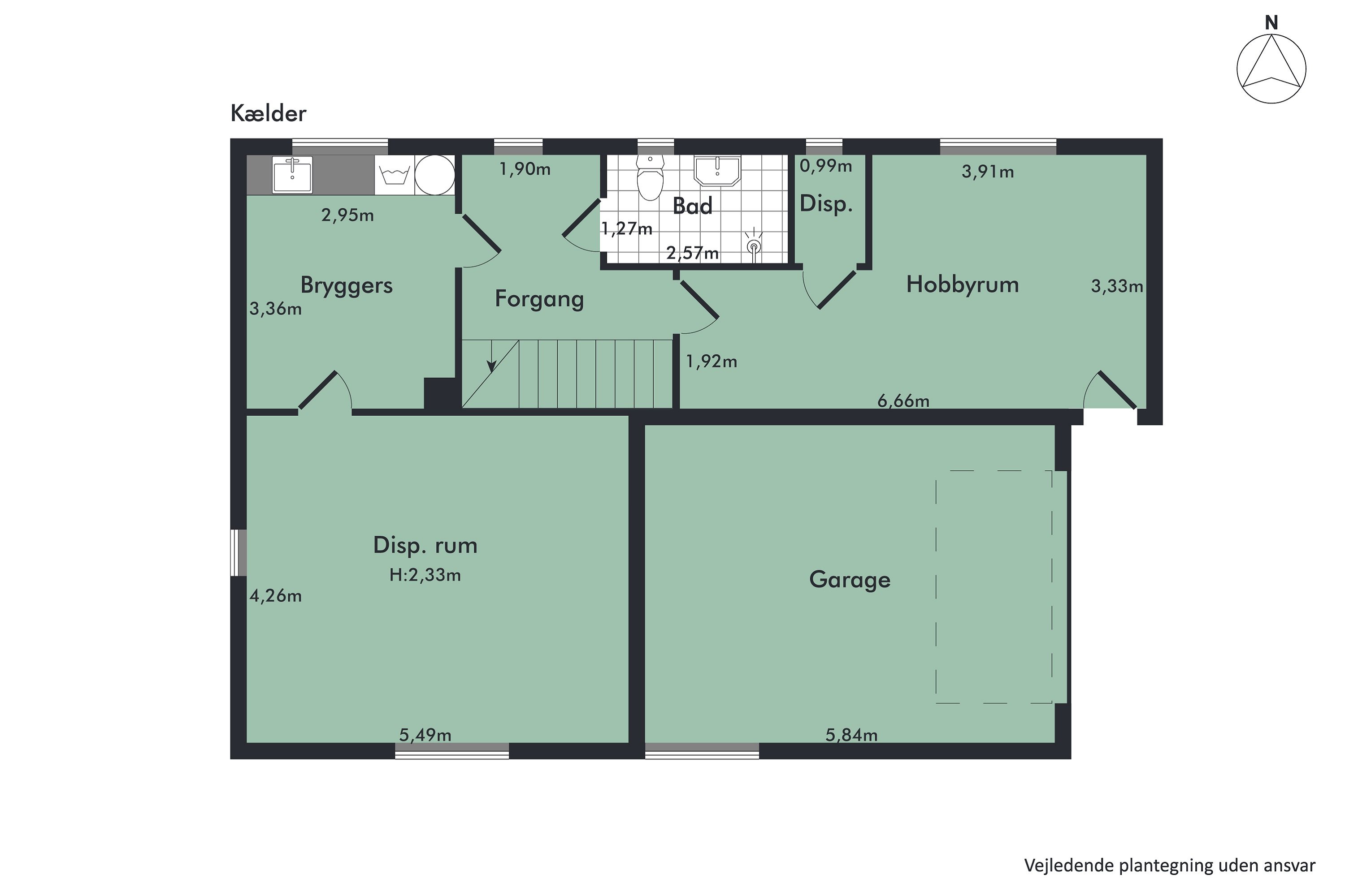 Plantegninger billede af Buen 2, 7840 Højslev