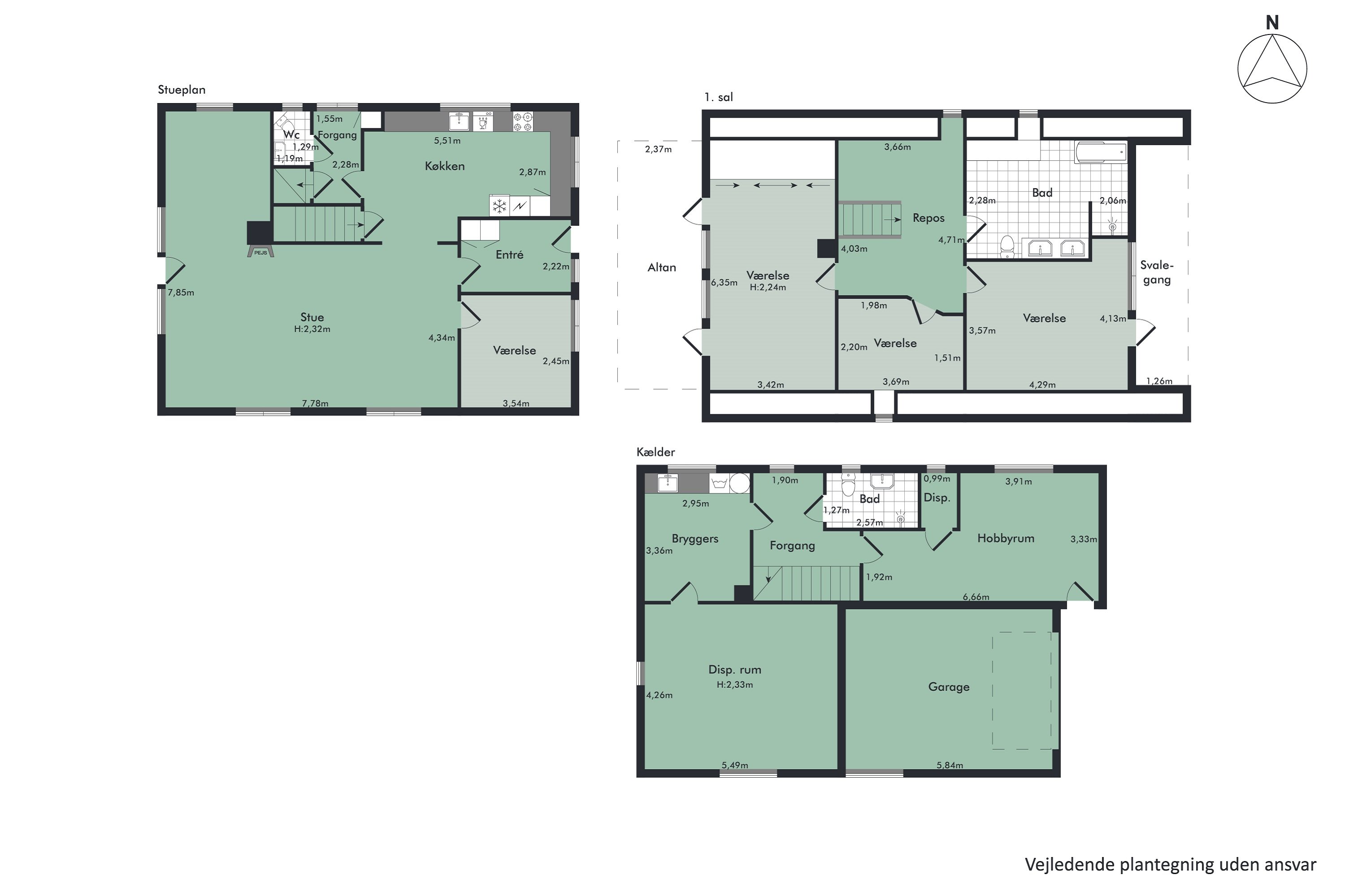 Plantegninger billede af Buen 2, 7840 Højslev