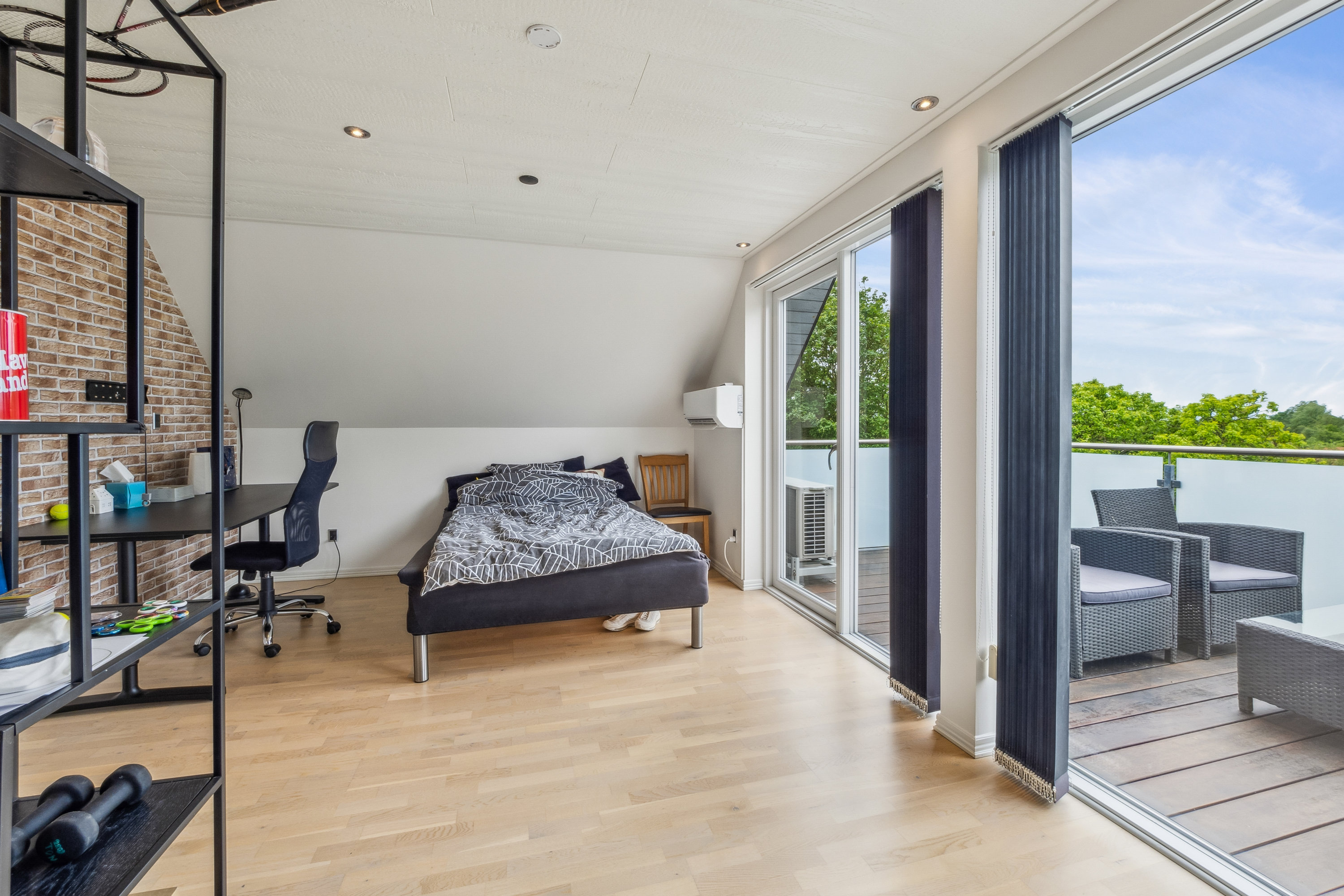 Fremhævet værelse billede i fuldskærmstilstand. Billede af Buen 2, 7840 Højslev