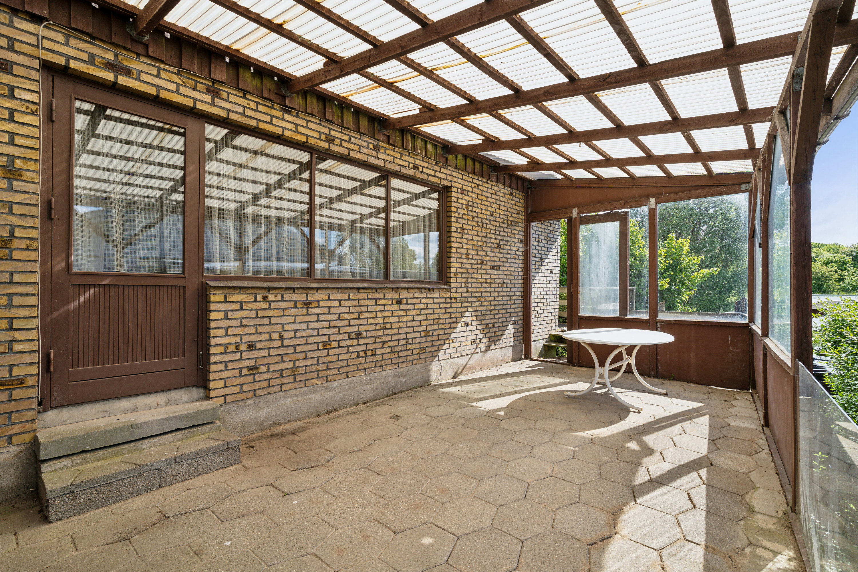 Fremhævet altan billede i fuldskærmstilstand. Billede af Lemming Bygade 12, 8632 Lemming