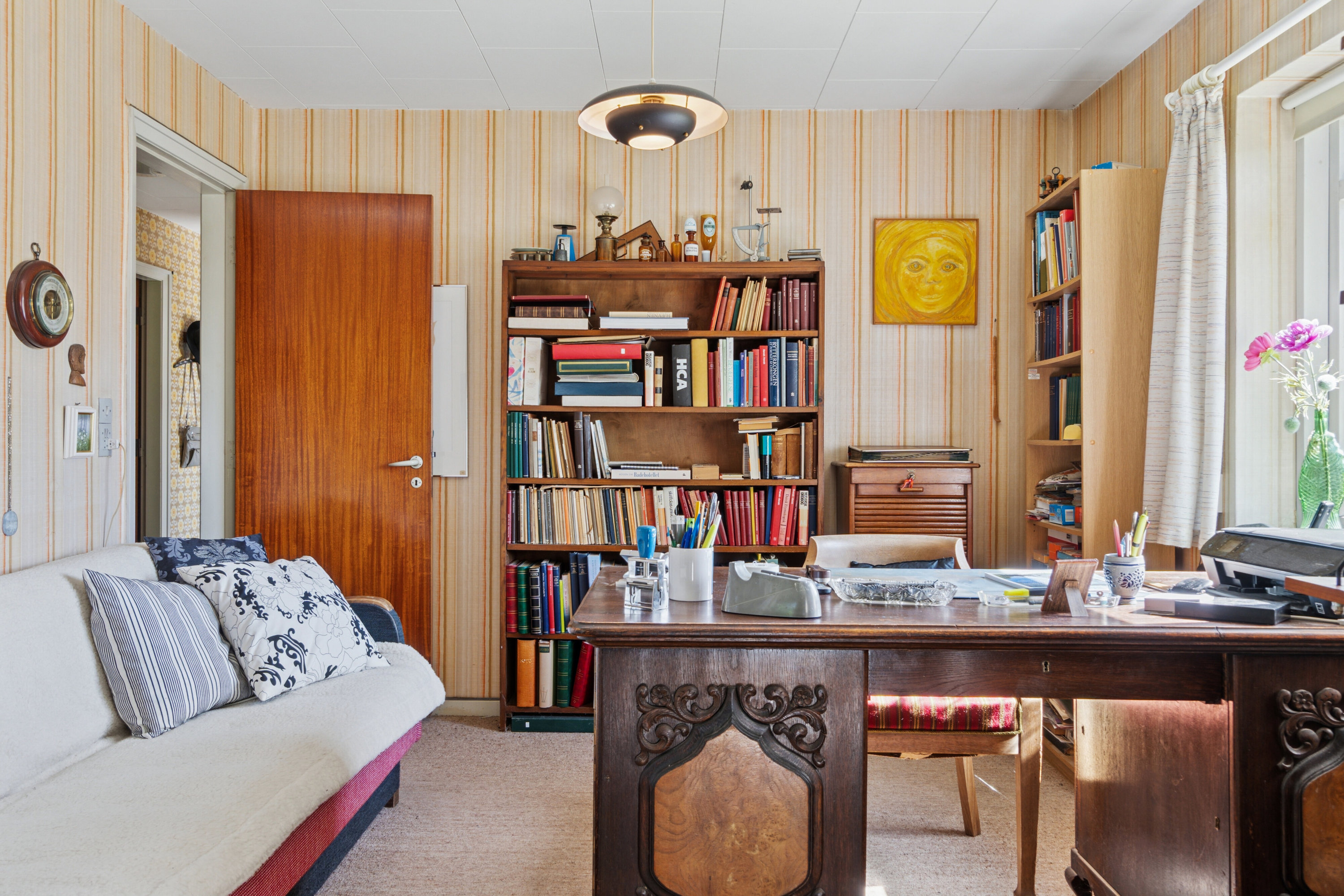 Fremhævet stue billede i fuldskærmstilstand. Billede af Siriusvej 4, Uglev, 7790 Thyholm