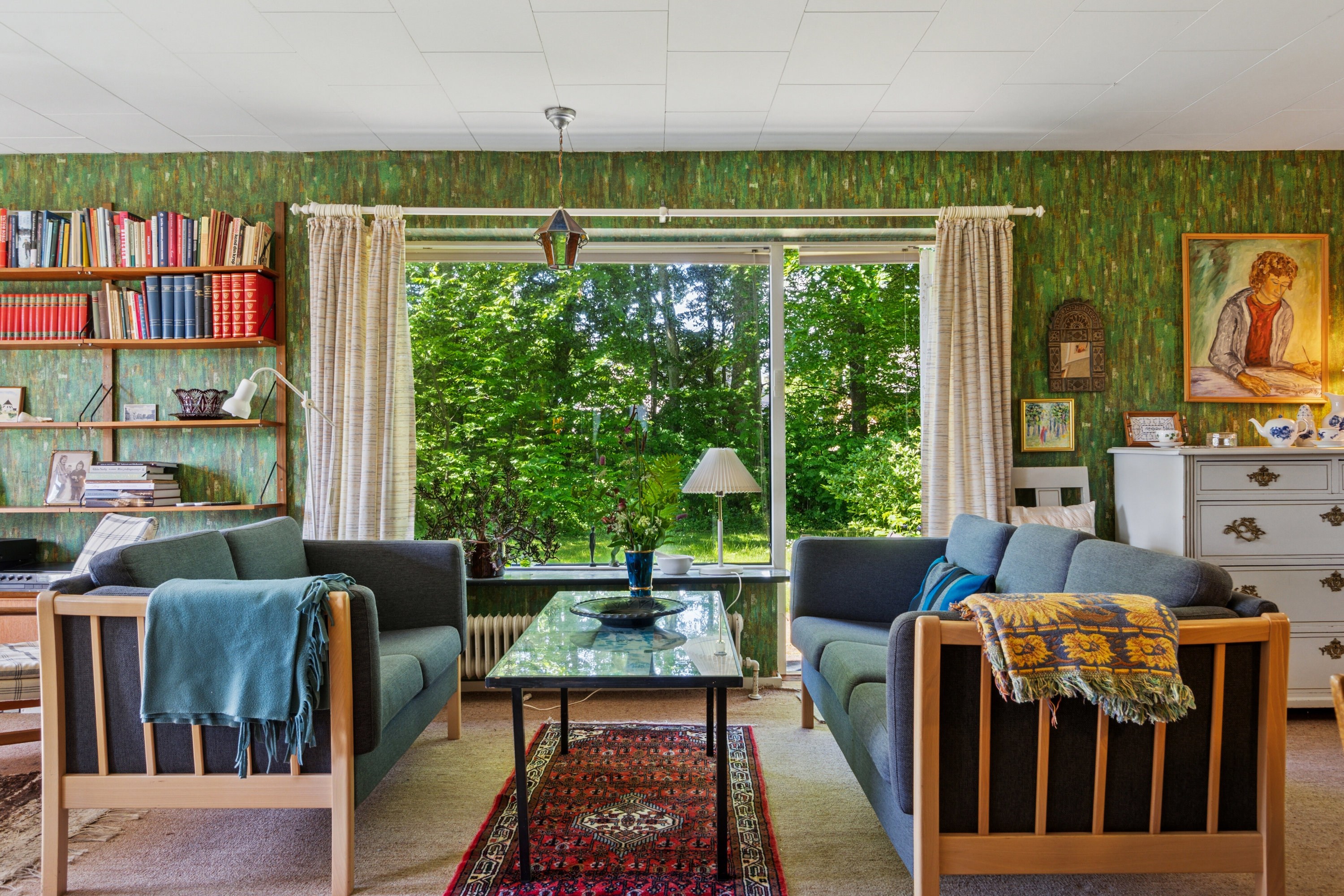 Fremhævet stue billede i fuldskærmstilstand. Billede af Siriusvej 4, Uglev, 7790 Thyholm