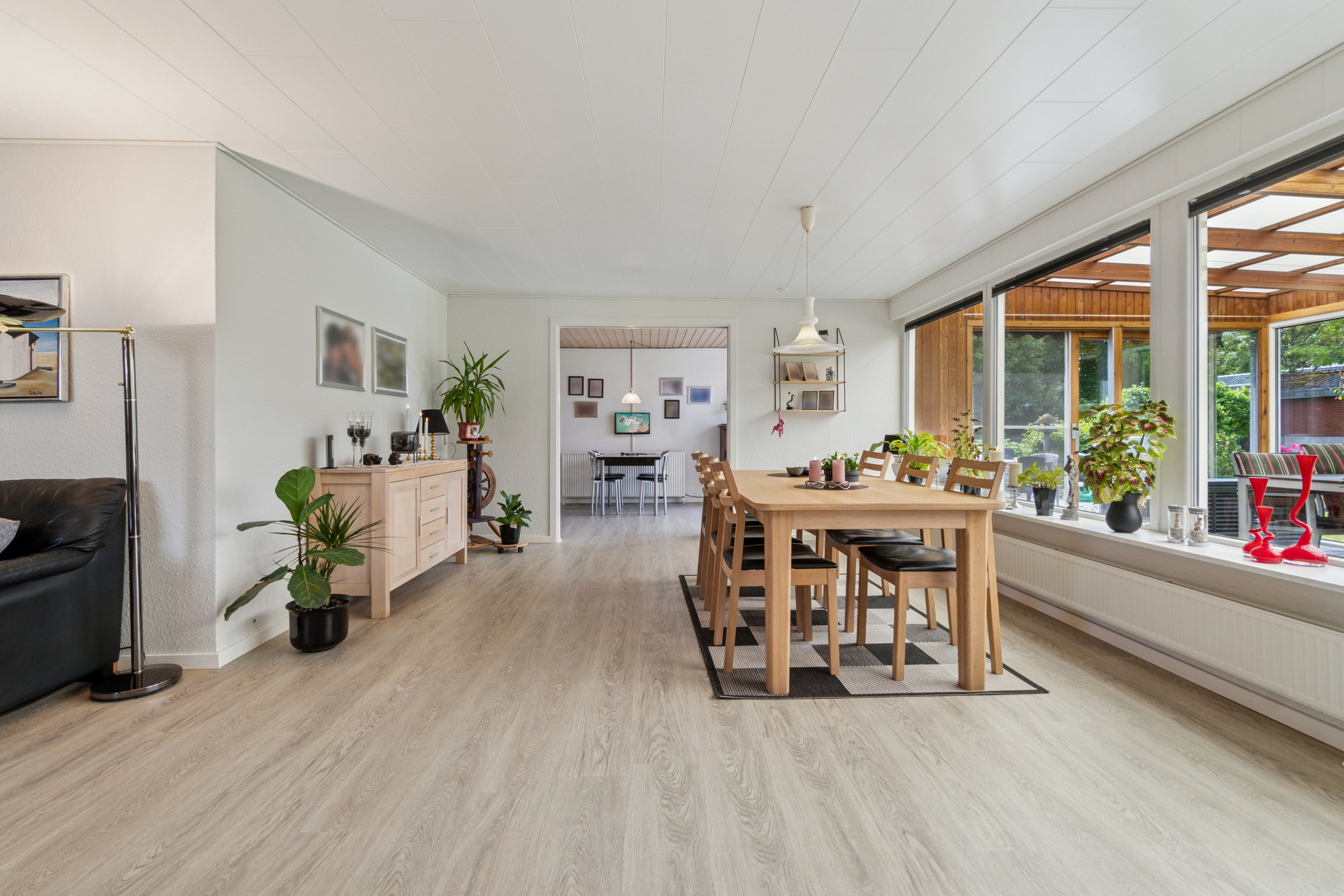 Fremhævet spisestue billede i fuldskærmstilstand. Billede af Degnevænget 12, Koldby, 7752 Snedsted