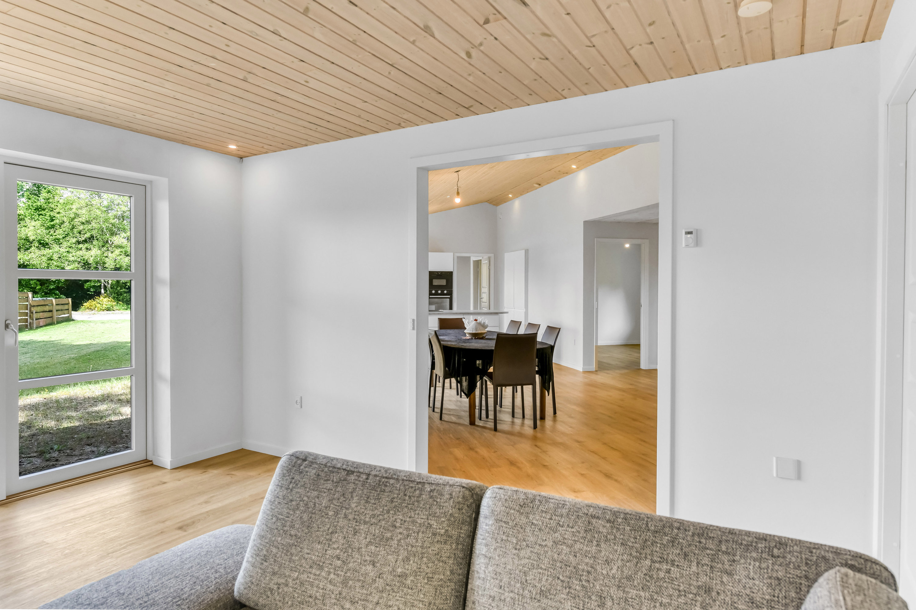 Fremhævet stue billede i fuldskærmstilstand. Billede af Gammel Bøvlvej 38, 7260 Sønder Omme