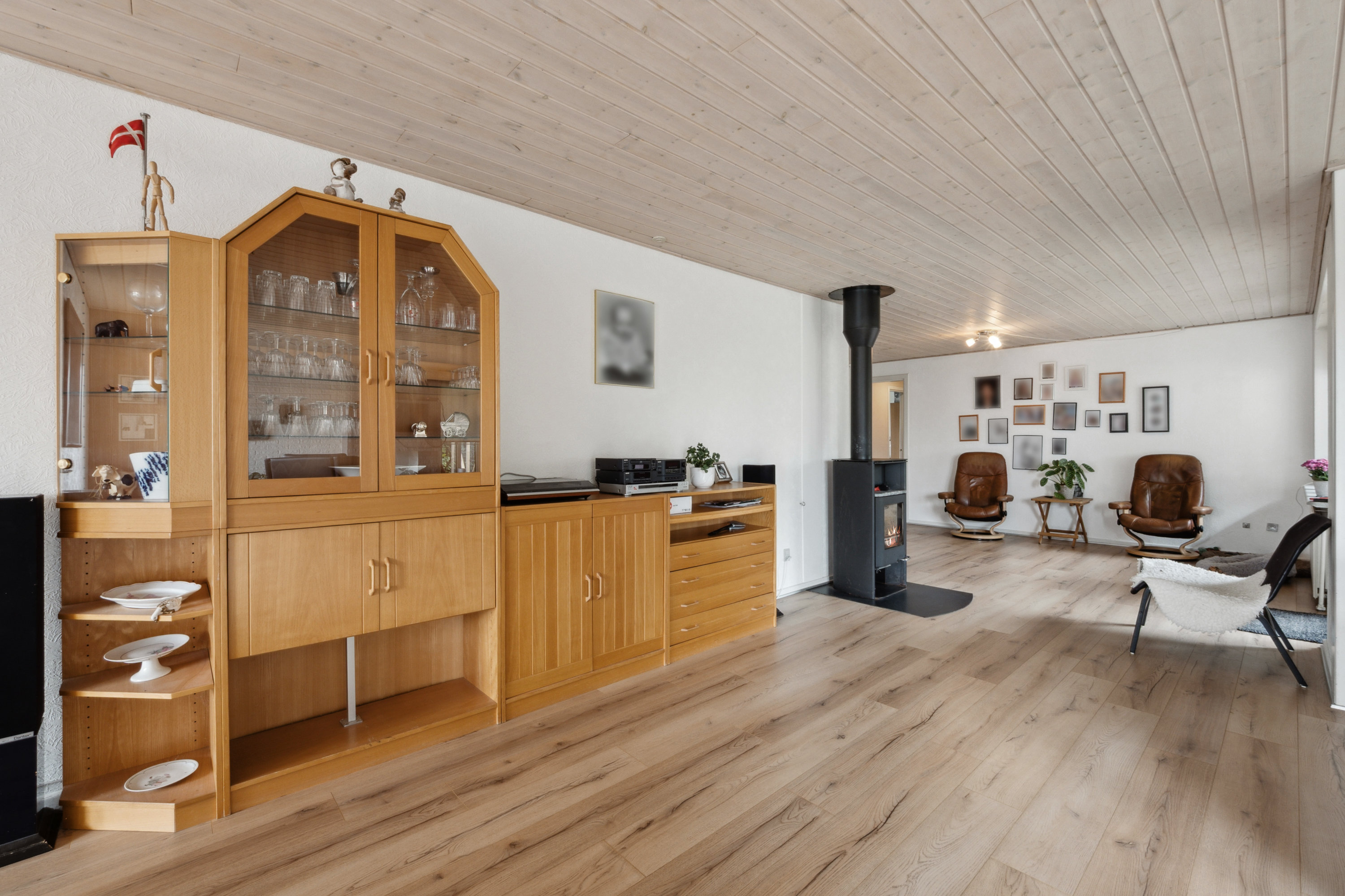 Fremhævet køkken billede i fuldskærmstilstand. Billede af Fjordvænget 13, 8832 Skals