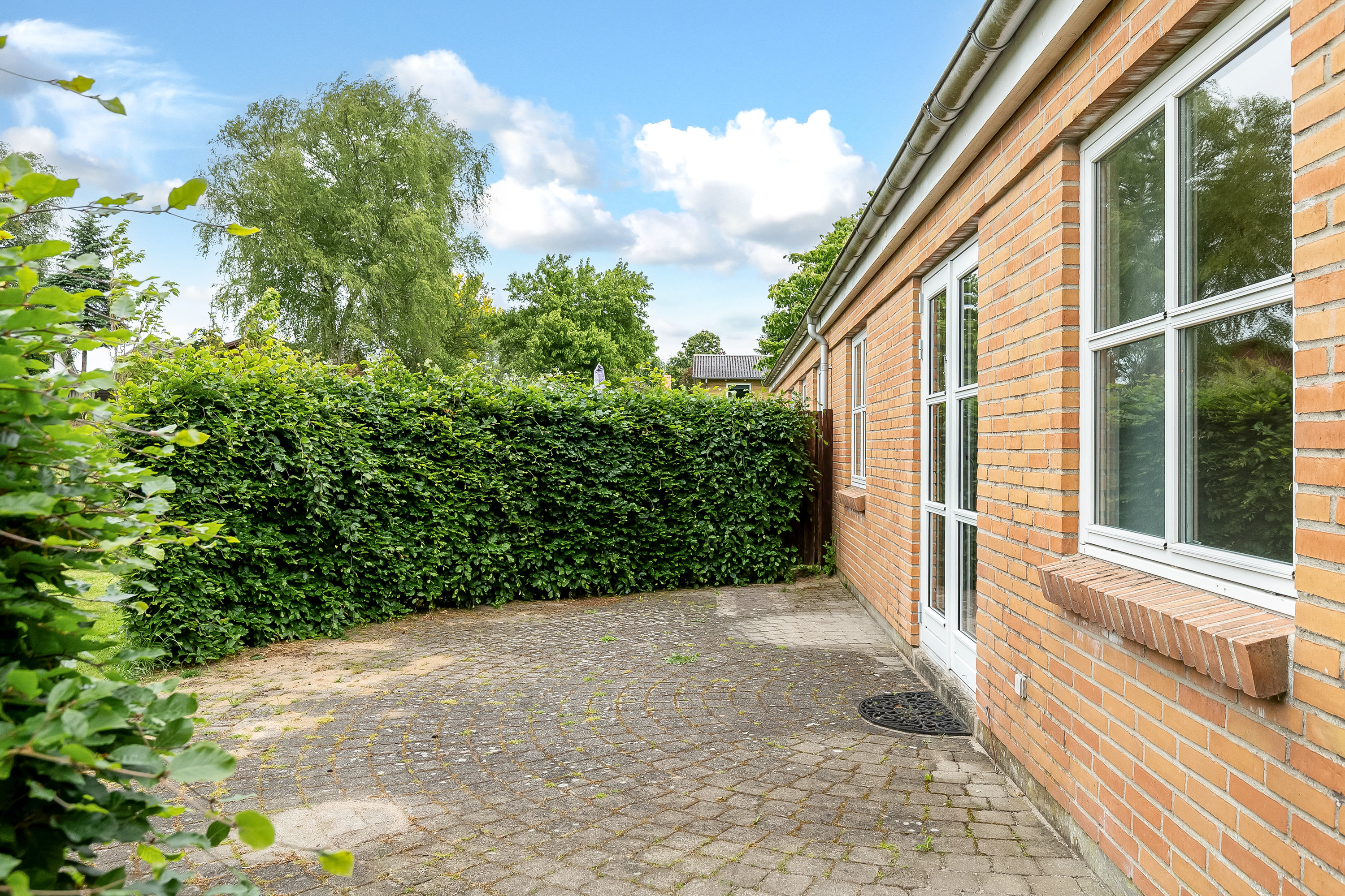 Fremhævet terrasse billede i fuldskærmstilstand. Billede af Vesterbyvej 9B, Ødsted, 7100 Vejle