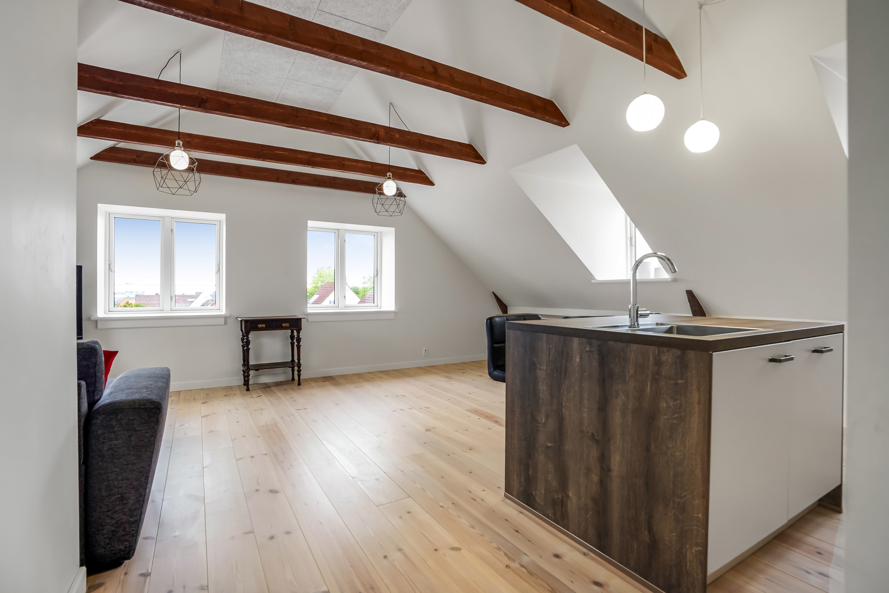 Fremhævet køkken billede i fuldskærmstilstand. Billede af Nygade 36, 5500 Middelfart