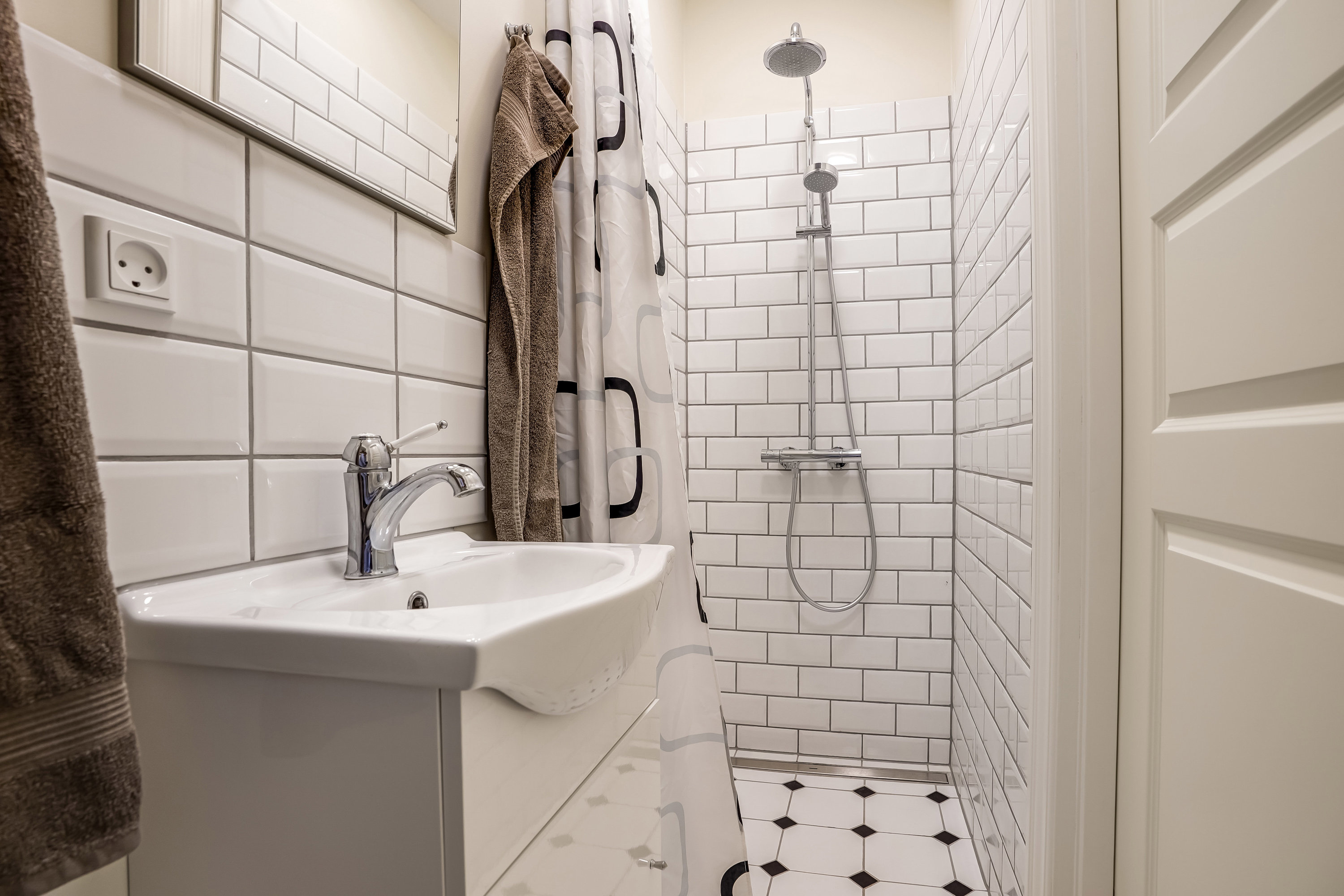 Fremhævet badeværelse billede i fuldskærmstilstand. Billede af Nygade 36, 5500 Middelfart