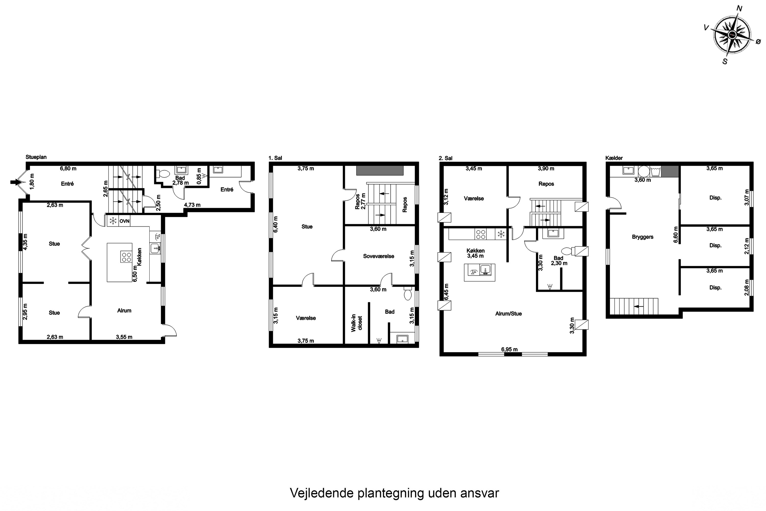 Plantegninger billede af Nygade 36, 5500 Middelfart