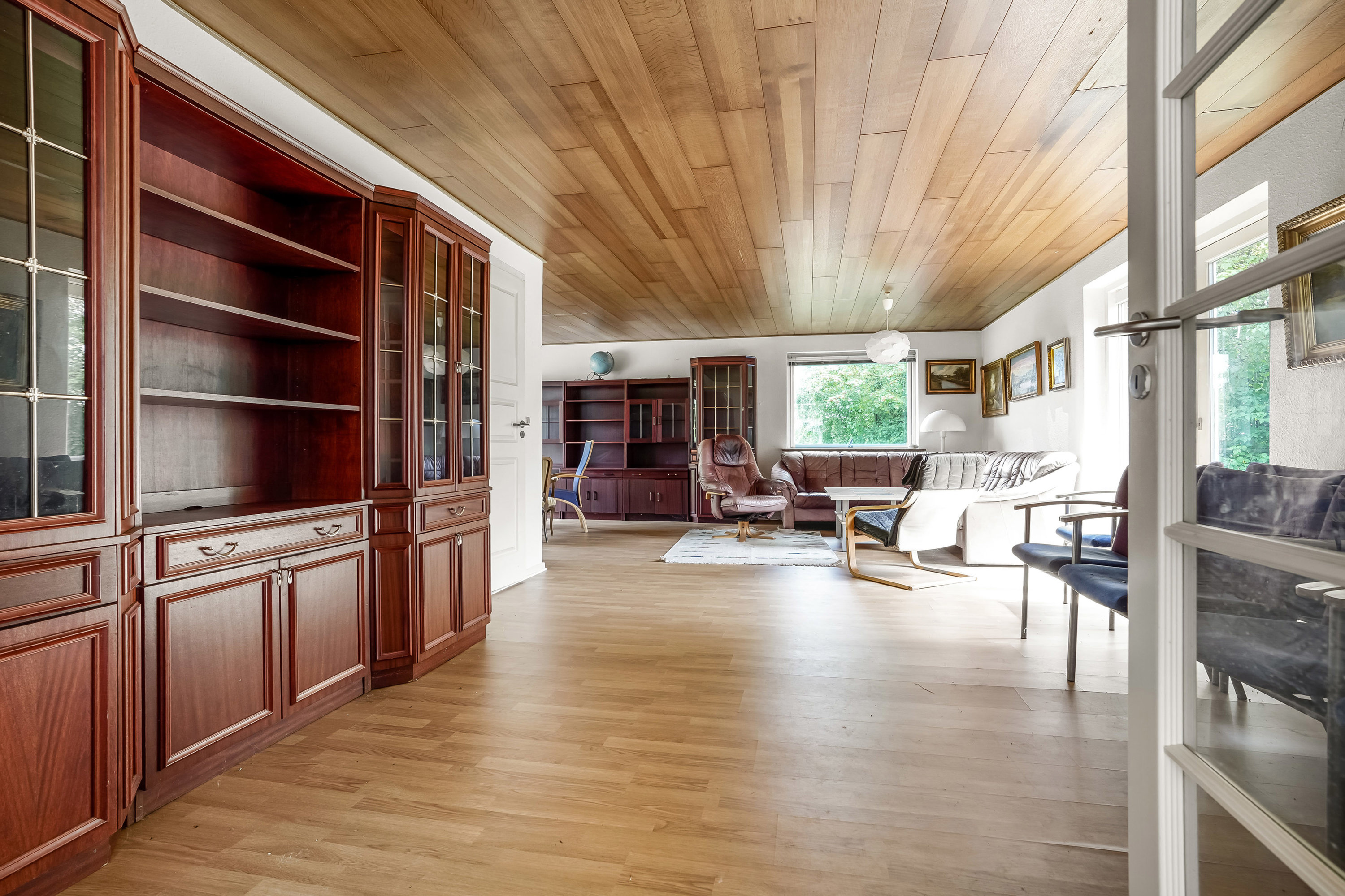 Fremhævet stue billede i fuldskærmstilstand. Billede af Horsensvej 52, Hornborg, 8762 Flemming