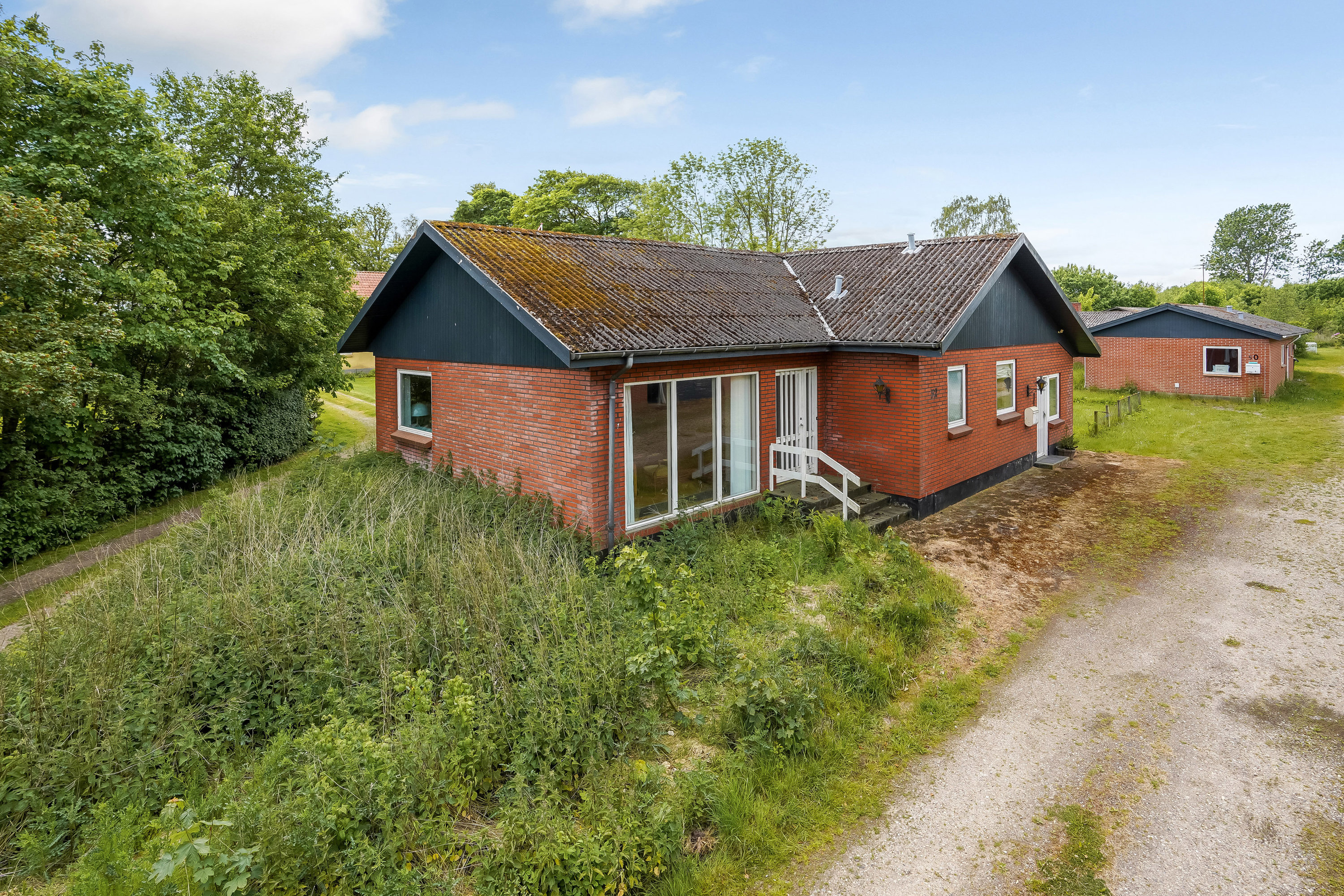 Fremhævet ejendommen billede i fuldskærmstilstand. Billede af Horsensvej 52, Hornborg, 8762 Flemming