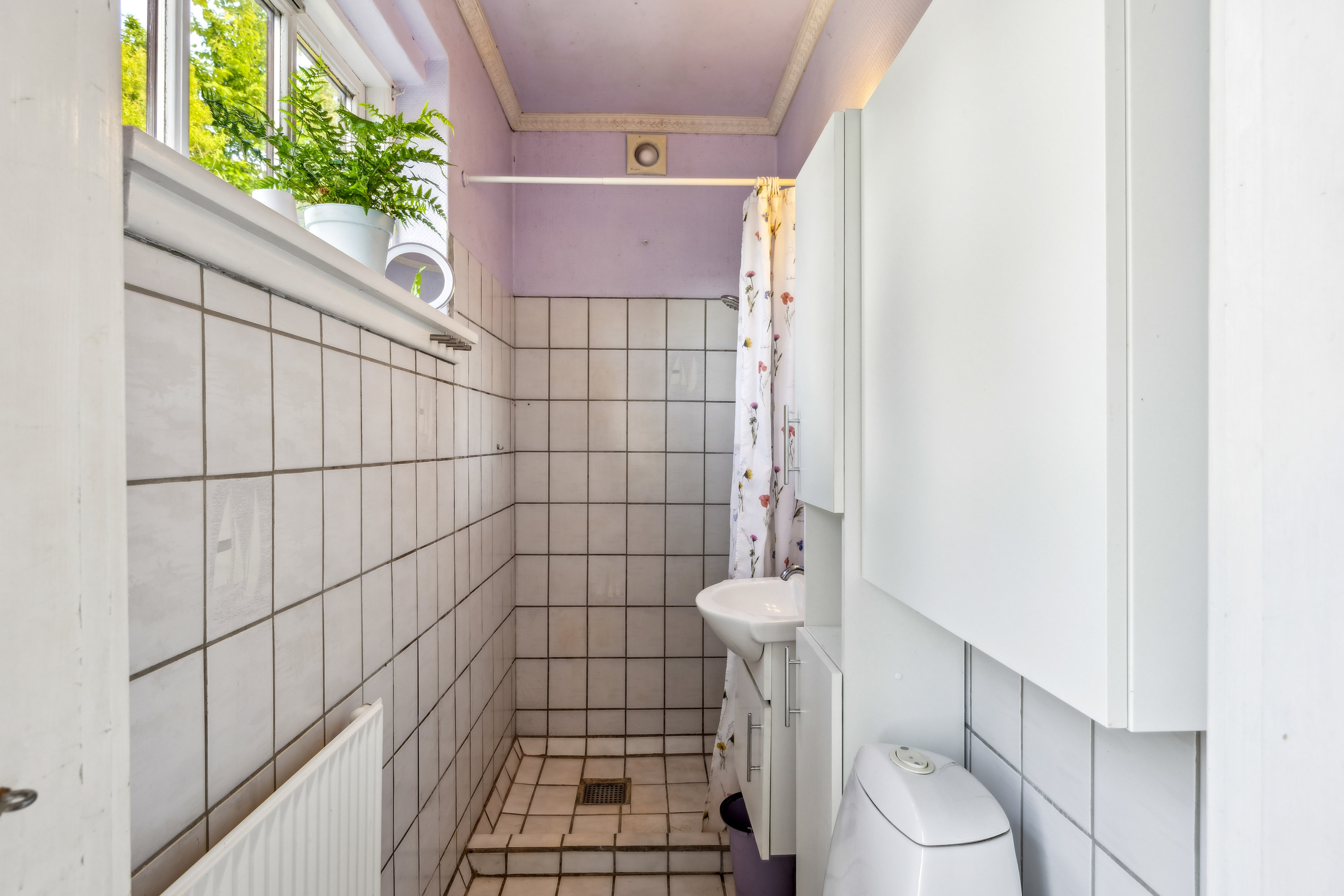 Fremhævet badeværelse billede i fuldskærmstilstand. Billede af Bjergsted Byvej 11, Bjergsted, 4450 Jyderup