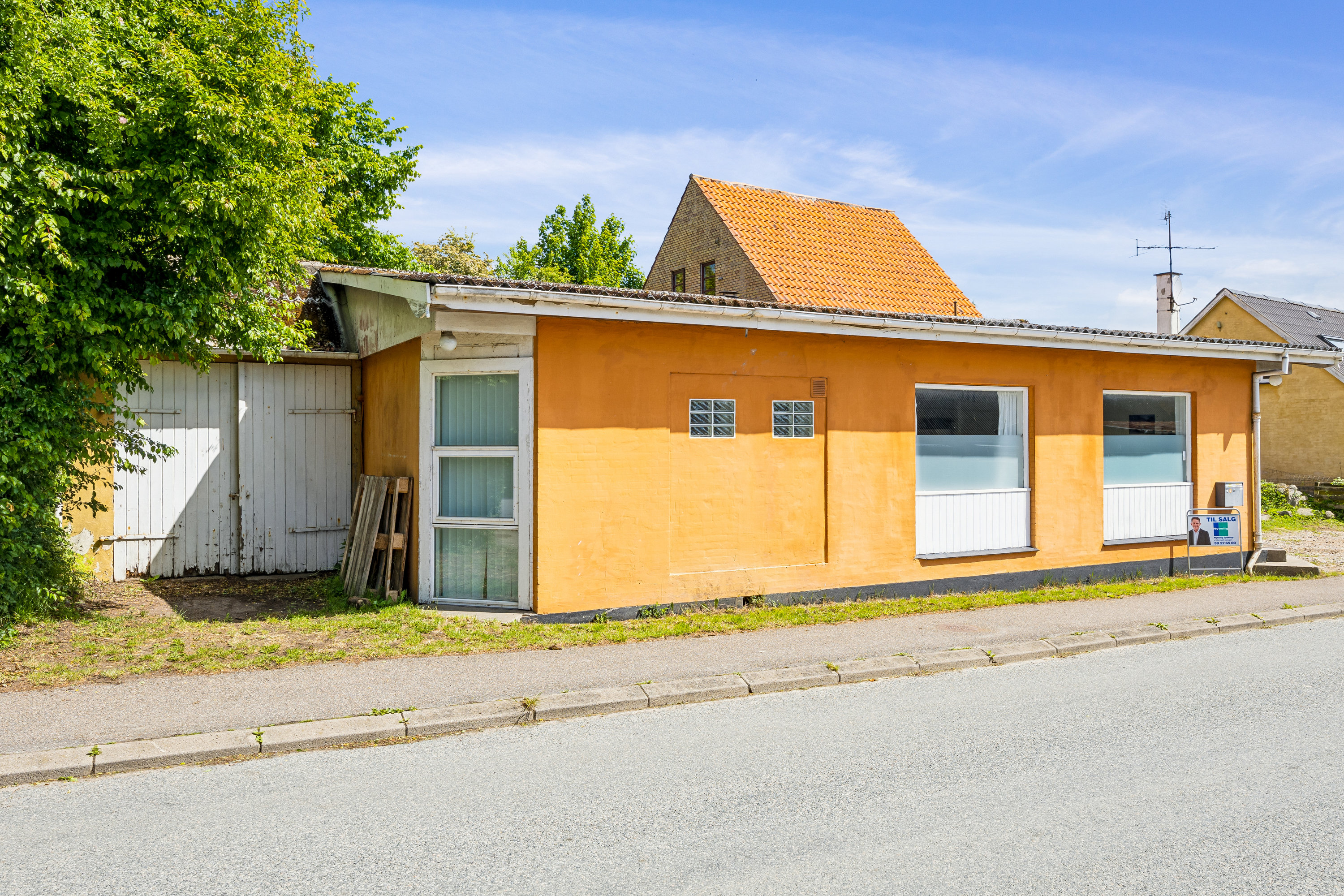 Fremhævet udhus billede i fuldskærmstilstand. Billede af Bjergsted Byvej 11, Bjergsted, 4450 Jyderup