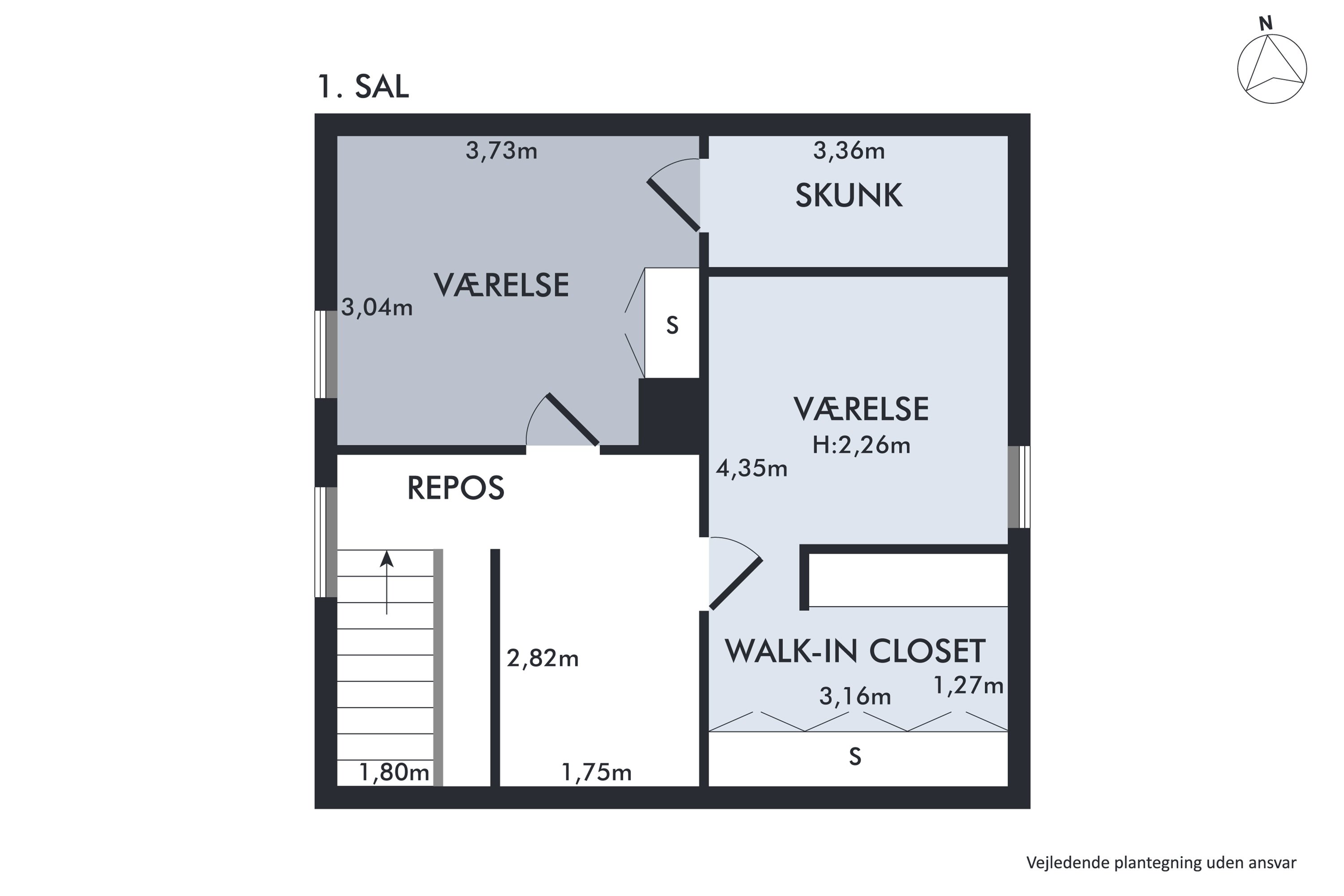 Plantegninger billede af Bjergsted Byvej 11, Bjergsted, 4450 Jyderup