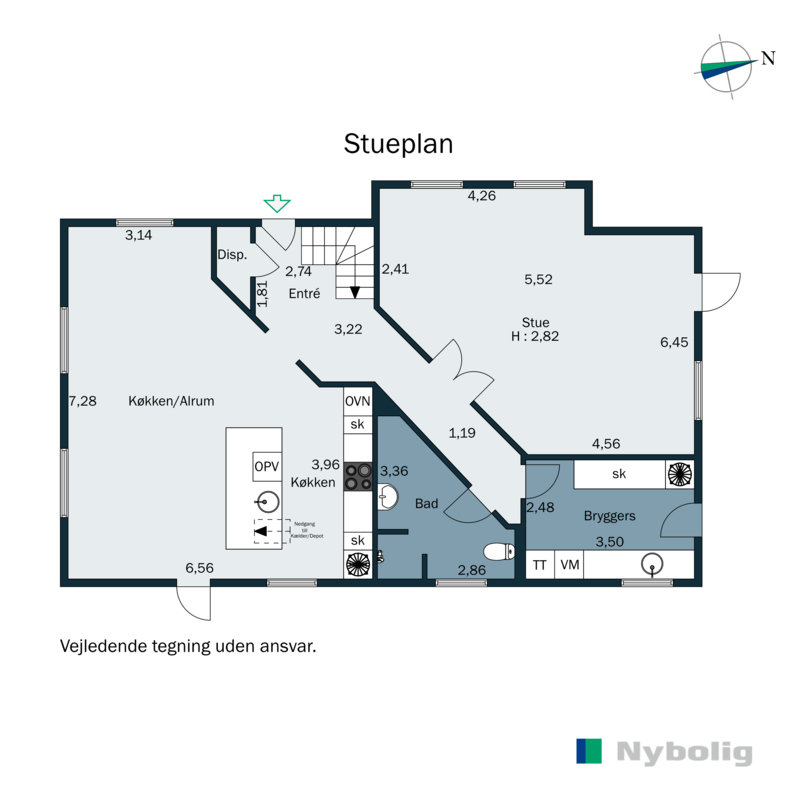 Plantegninger billede af Fortuna Alle 78, 6705 Esbjerg Ø