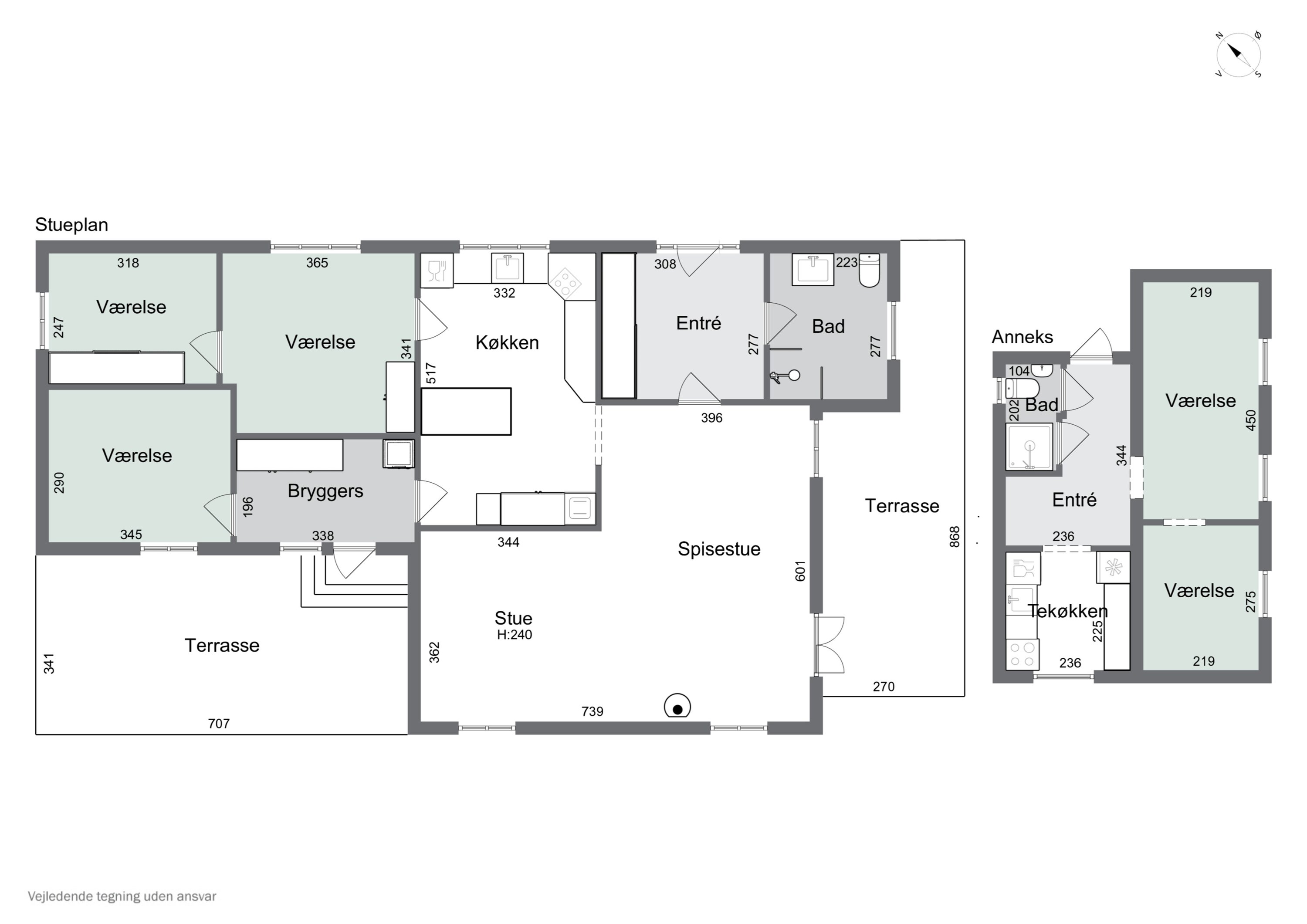 Plantegninger billede af Musettevej 5, Asserbo, 3360 Liseleje